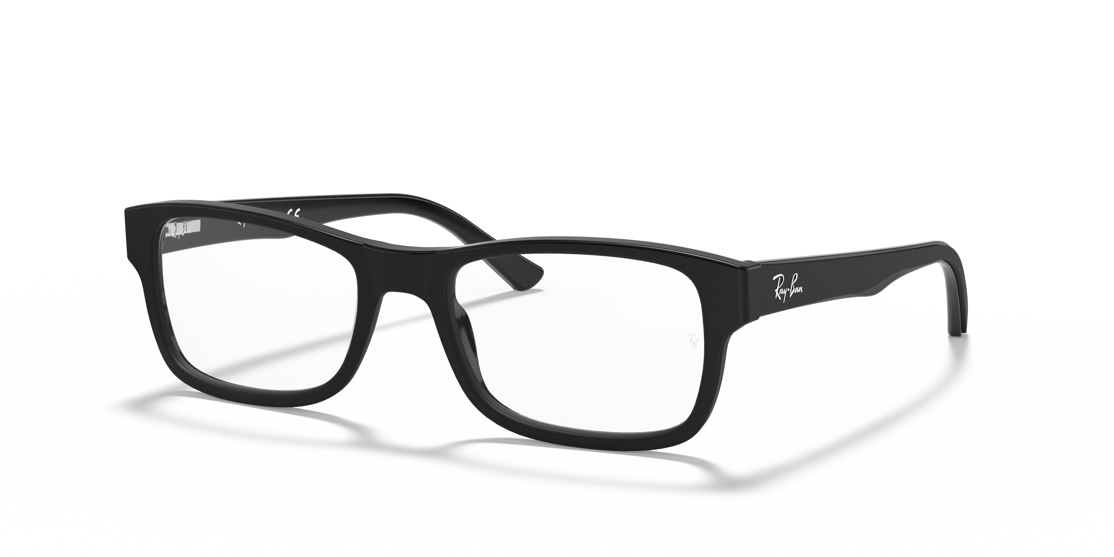 Ray-Ban RB5268 in Black, three-quarter view #Colour_Black (5119)