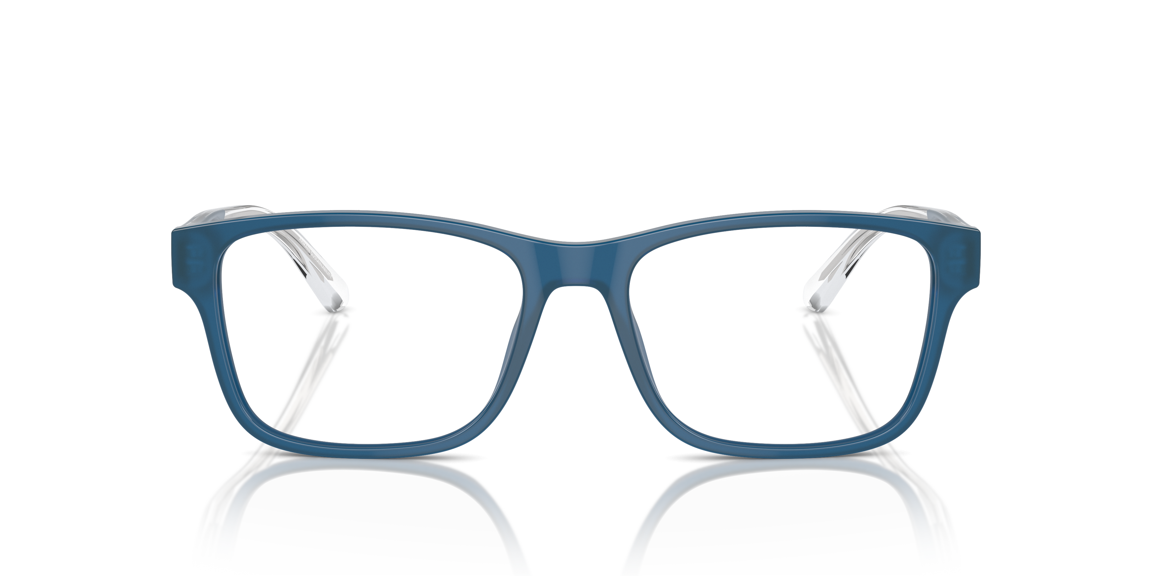 Emporio Armani EA3239 Shiny Opaline Blue front view
