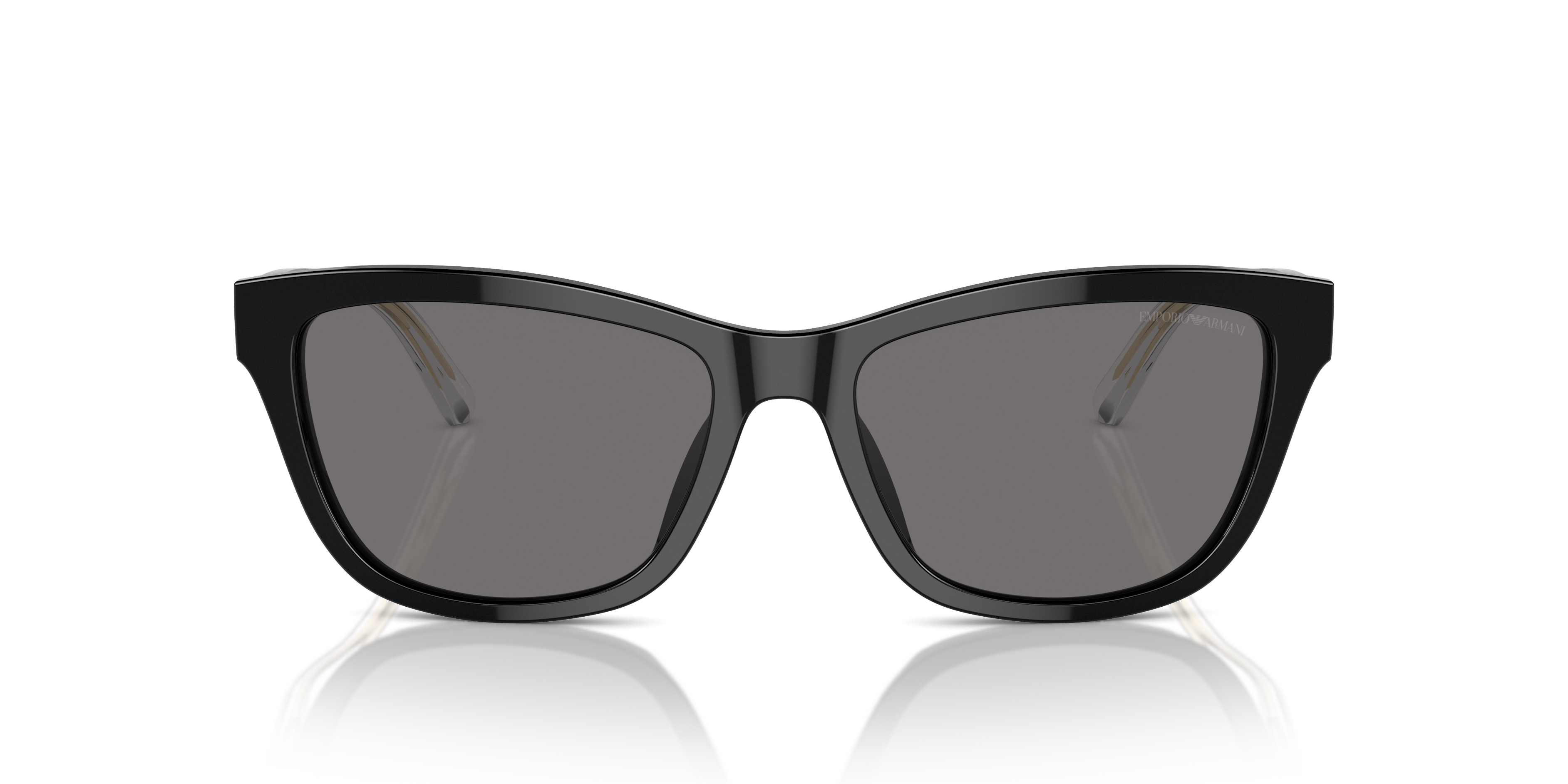 Emporio Armani EA4227U Shiny Black front view