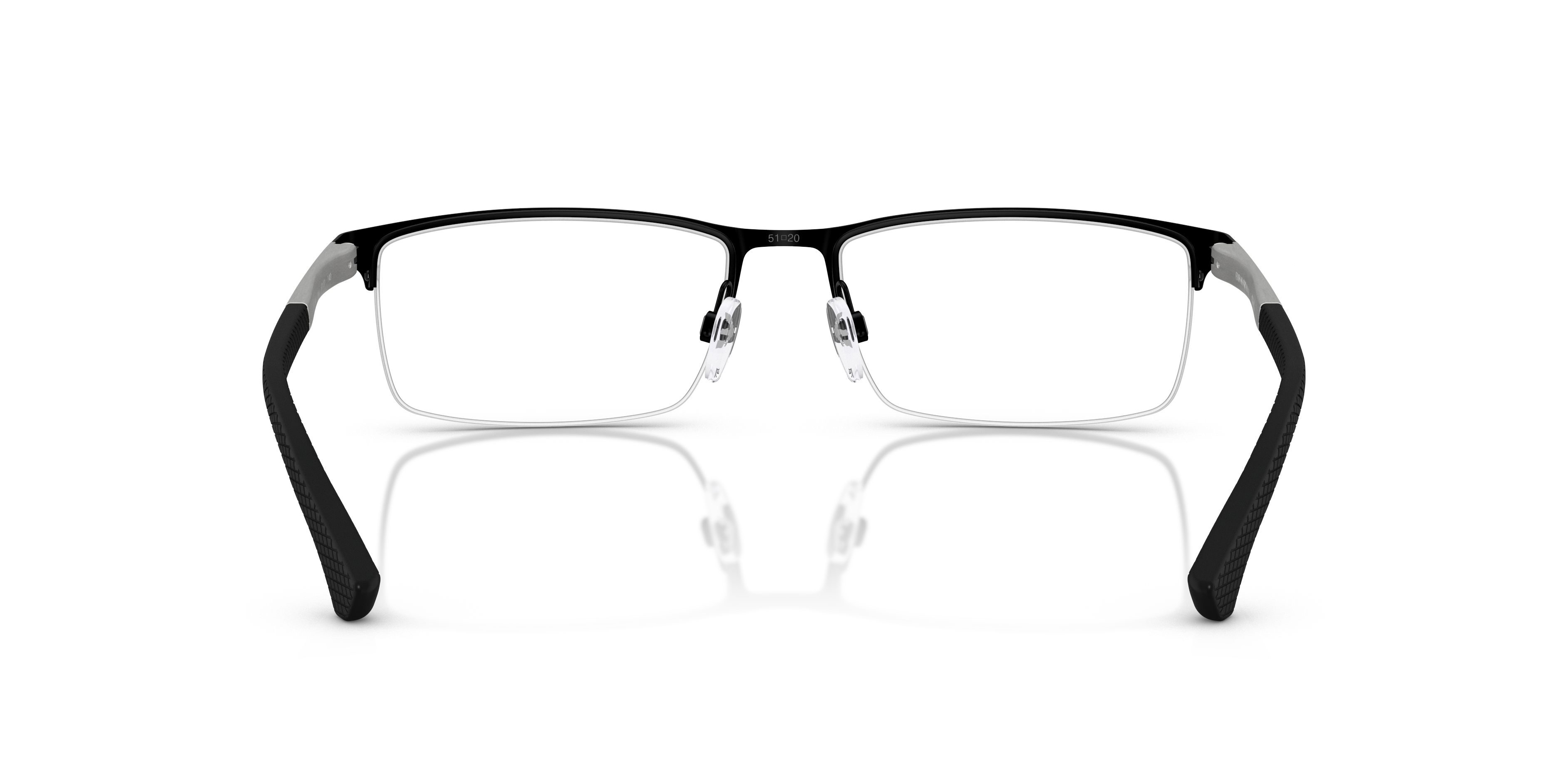 Emporio Armani EA1041 Rubber Black back view