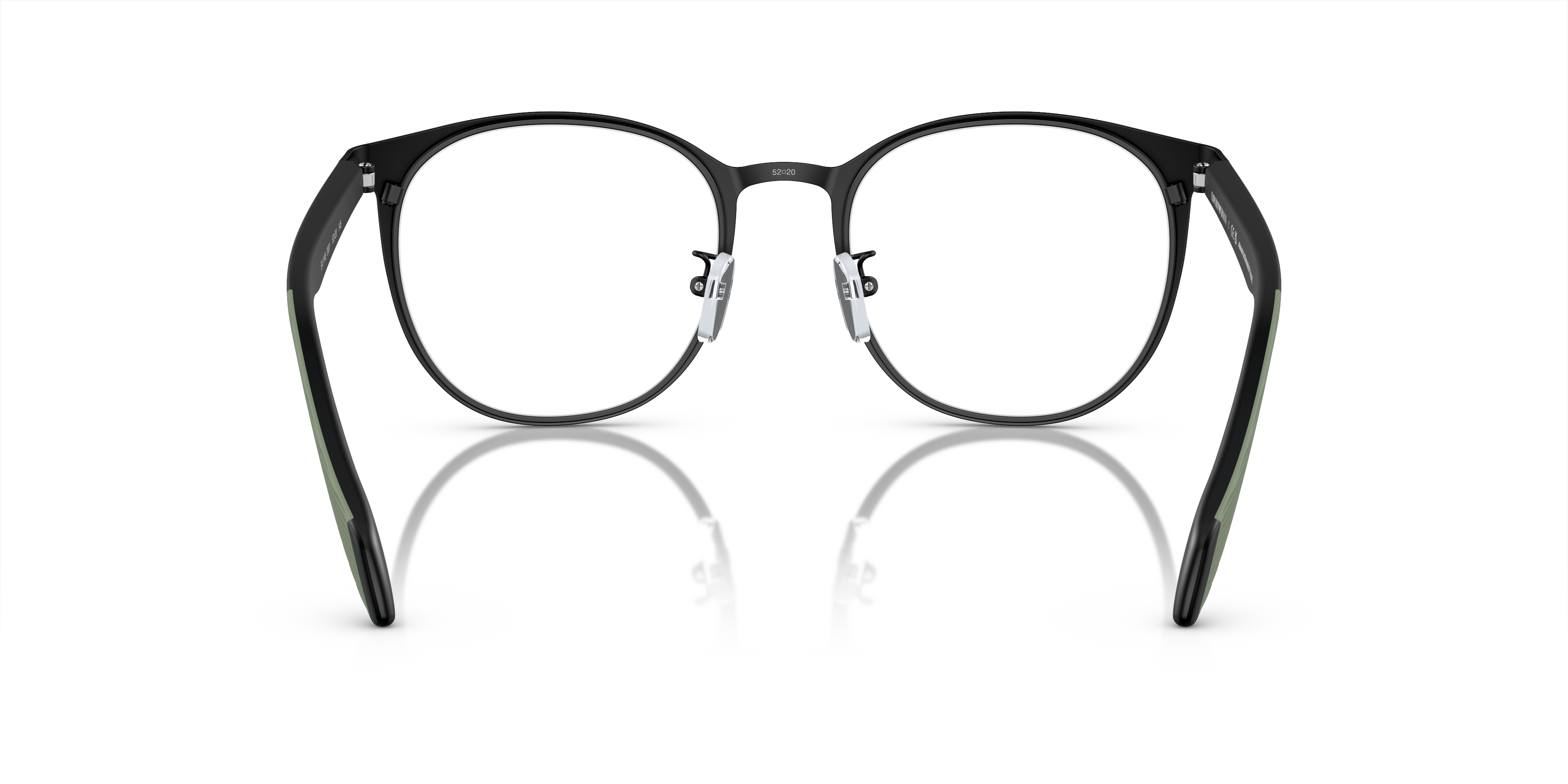 Emporio Armani EA1148 Matte Black back view