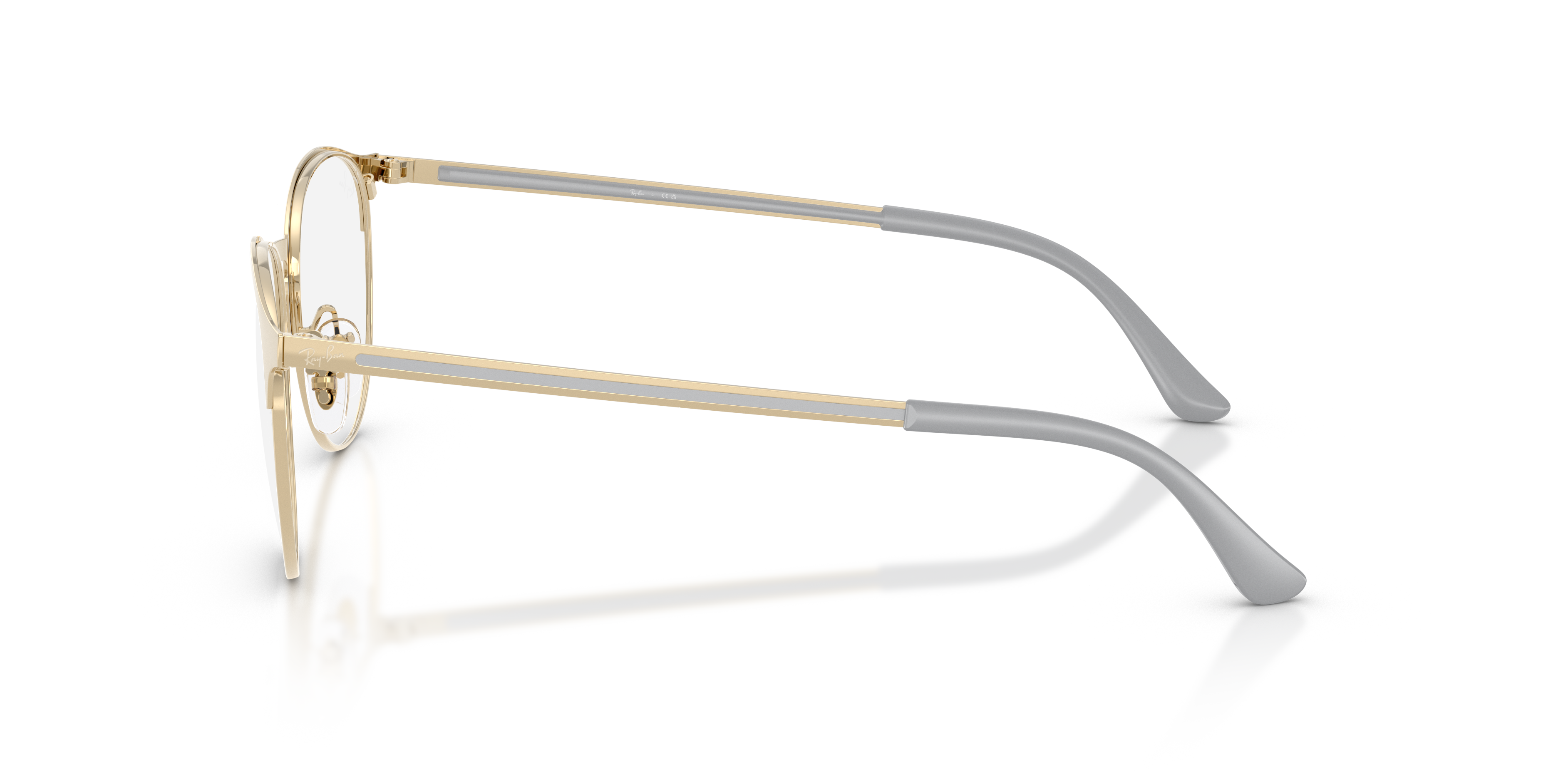 Ray-Ban RB6375 in Pale Gold, side view #Colour_Pale Gold (2993)
