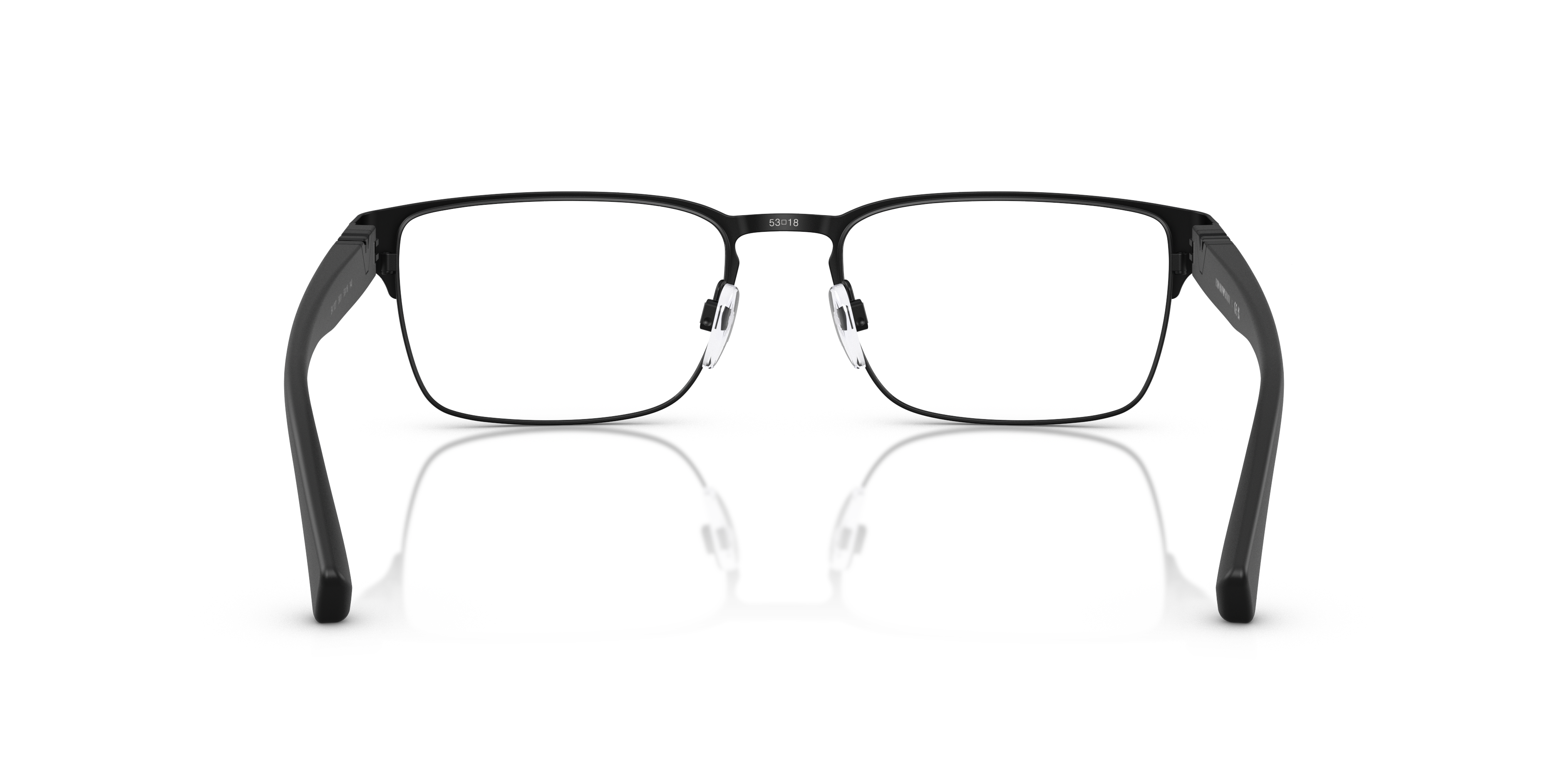 Emporio Armani EA1027 in Matte Black, back view #Colour_Matte Black