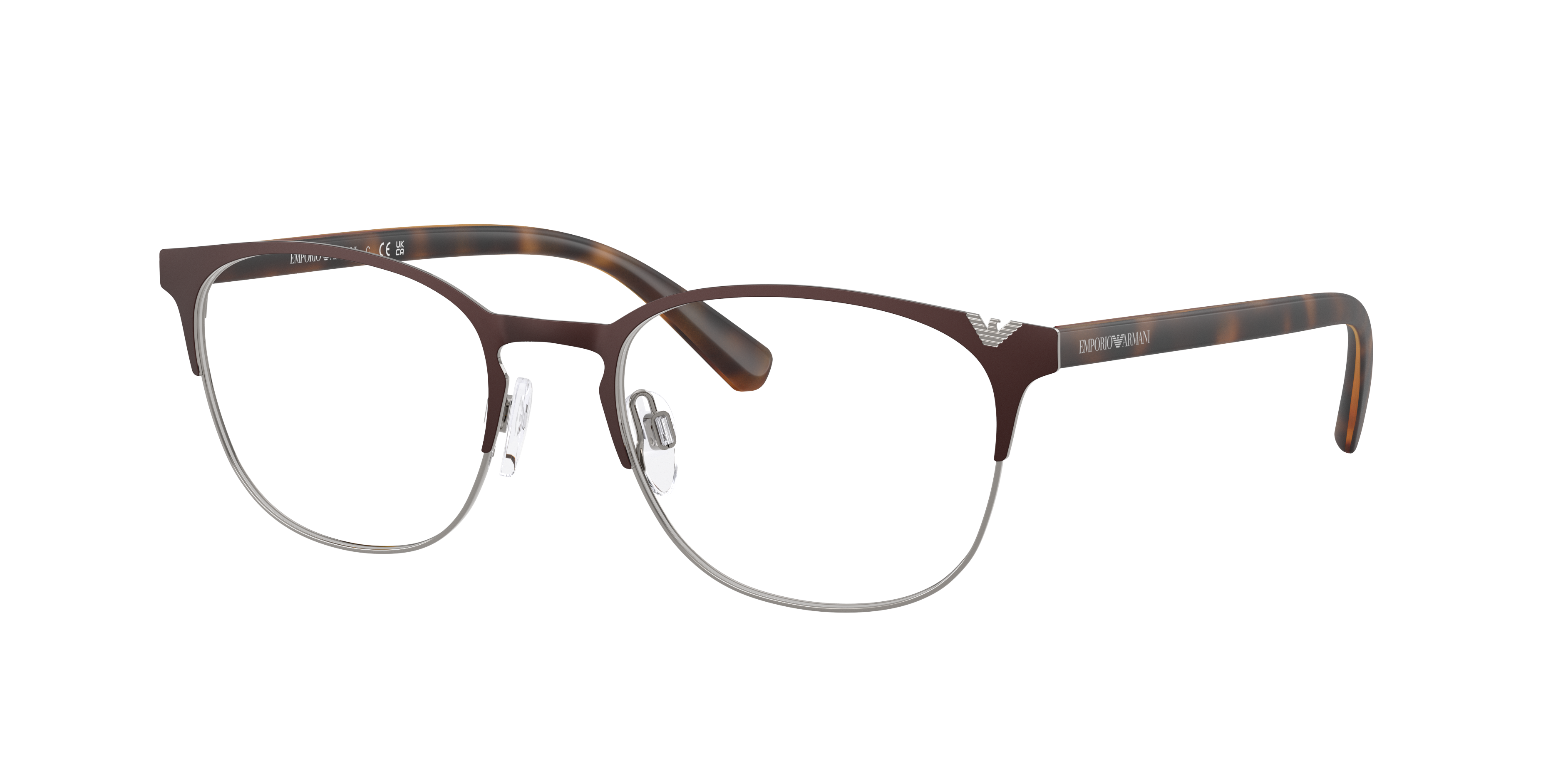 Matte Brown & Gunmetal, three-quarter view #Colour_Matte Brown & Gunmetal