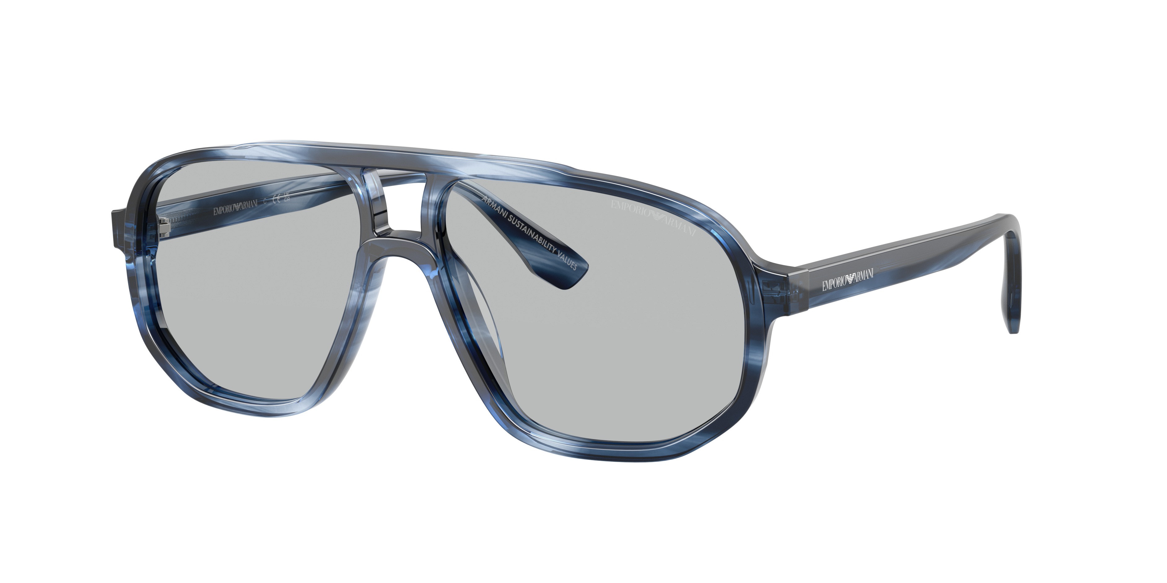 Striped Dark Blue, three-quarter view #Colour_Striped Dark Blue