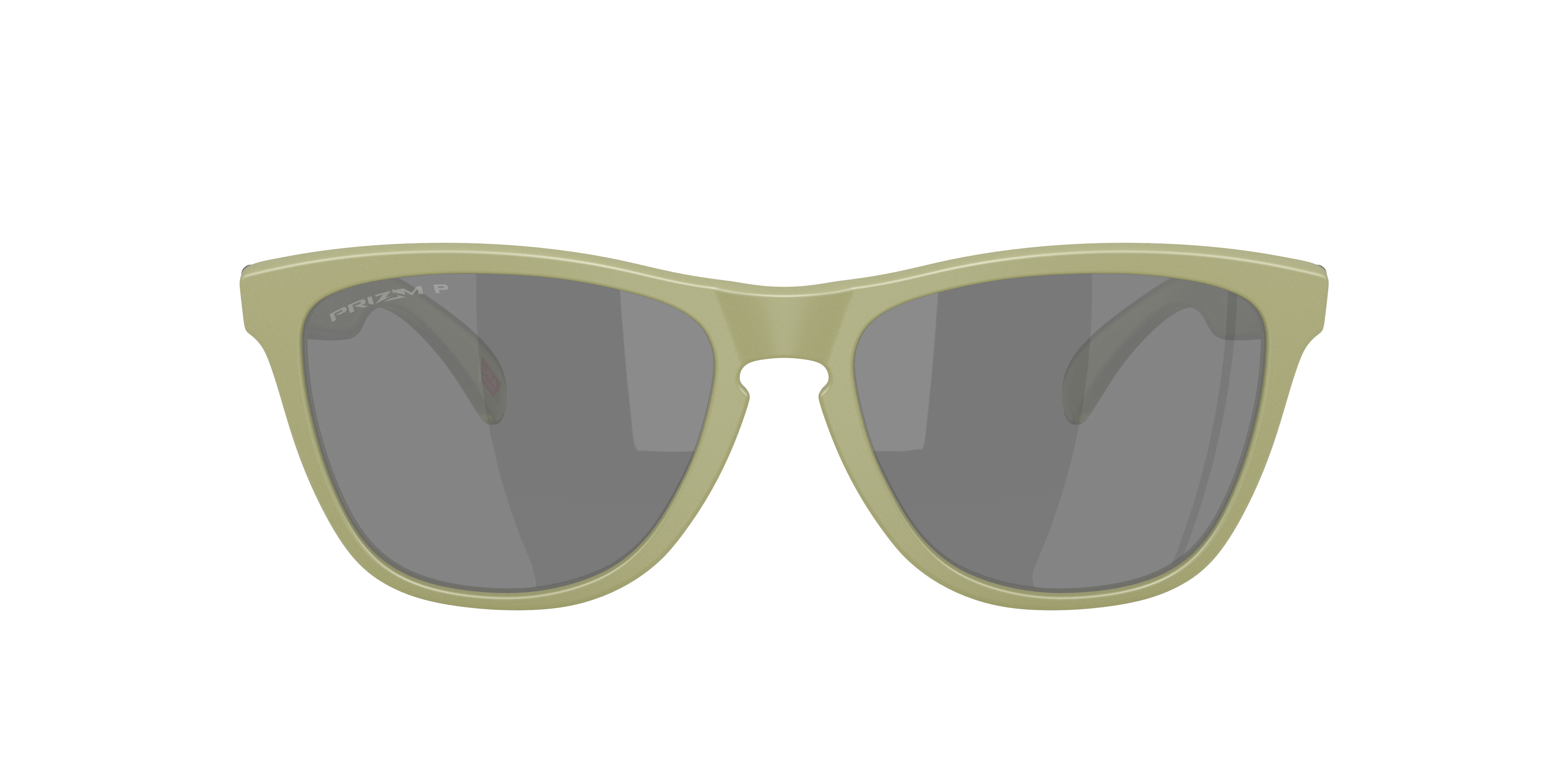 Oakley Frogskins OO9013 in Matte Fern / Prizm Black Polarized, front view #Colour_Matte Fern / Prizm Black Polarized