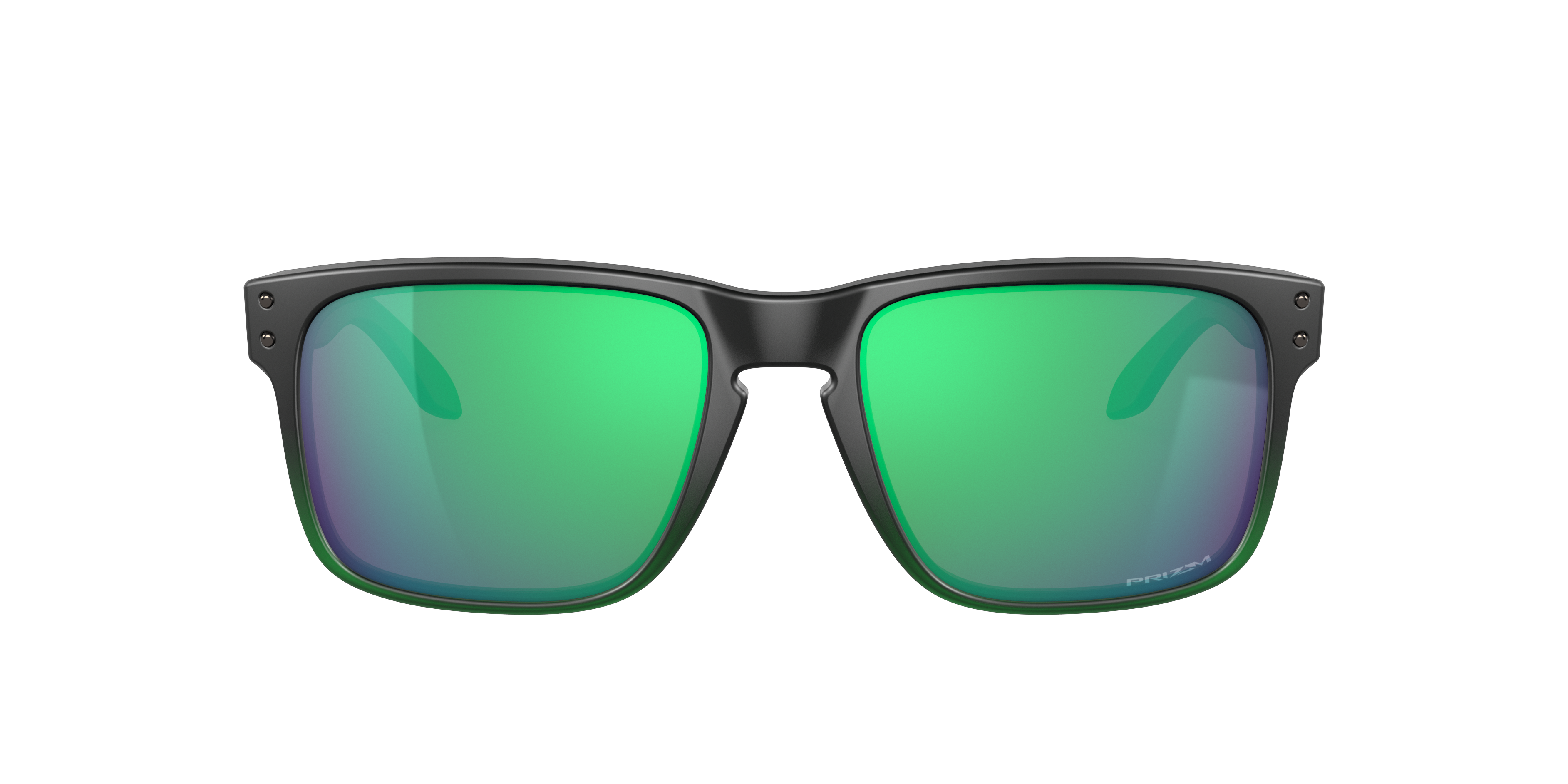 Oakley Holbrook OO9102 in Jade Fade / Prizm Jade, front view #Colour_Jade Fade / Prizm Jade