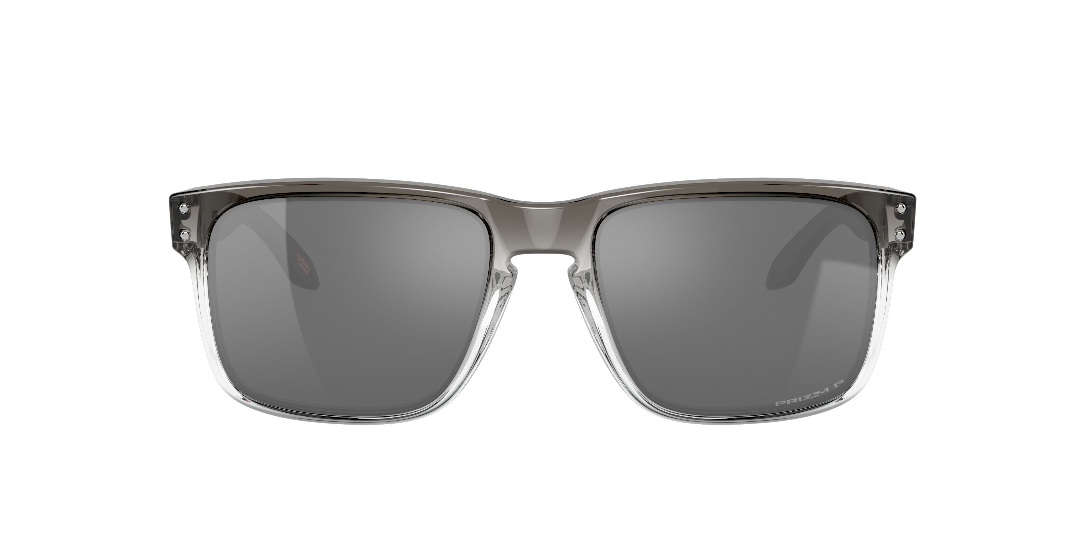 Oakley Holbrook OO9102 in Dark Ink Fade / Prizm Black Polarized, front view #Colour_Dark Ink Fade / Prizm Black Polarized