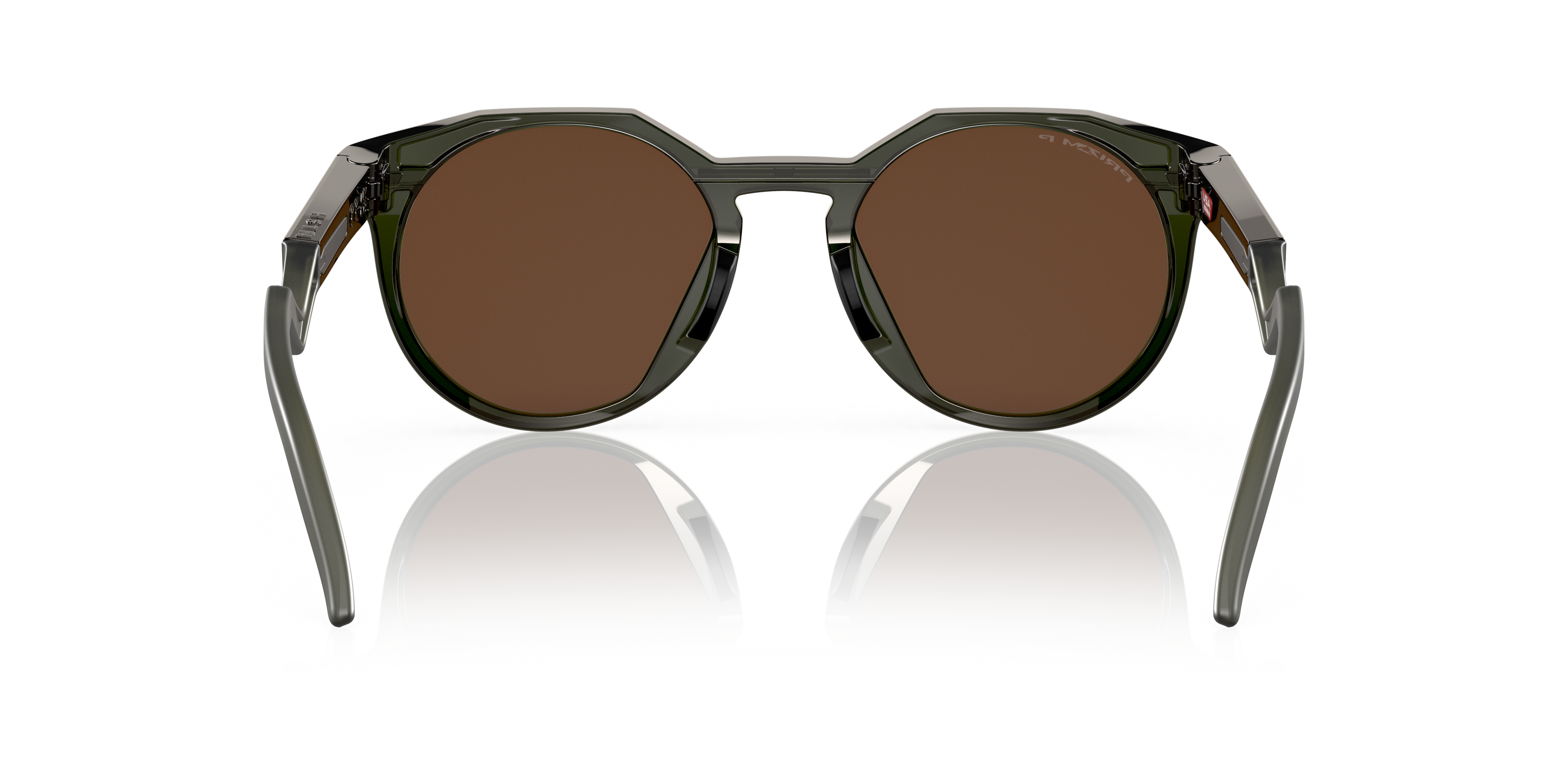 Oakley HSTN OO9242 in Olive Ink / Prizm Tungsten Polarized, back view #Colour_Olive Ink / Prizm Tungsten Polarized
