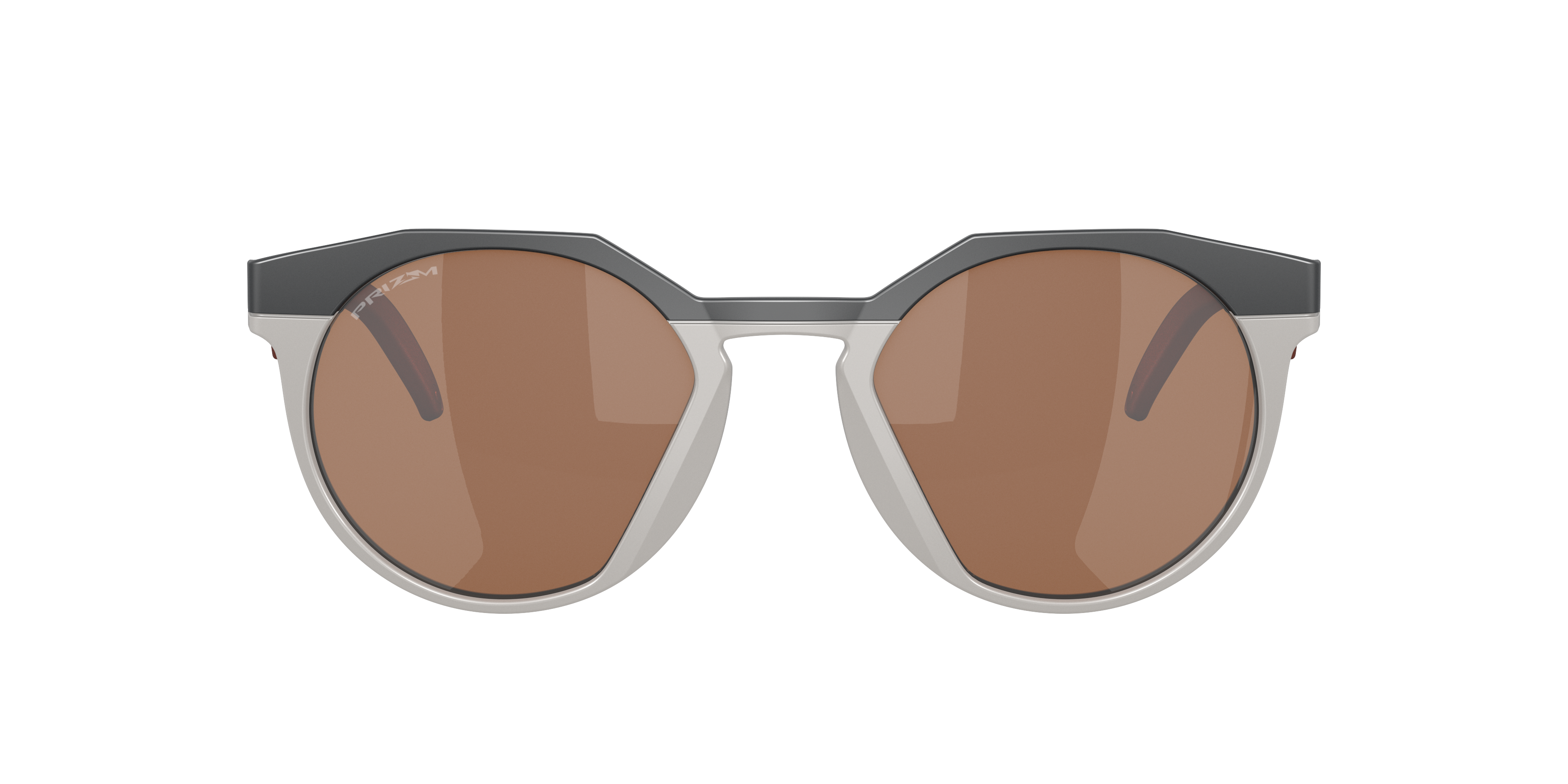 Oakley HSTN OO9242 in Matte Carbon / Prizm Tungsten, front view #Colour_Matte Carbon / Prizm Tungsten
