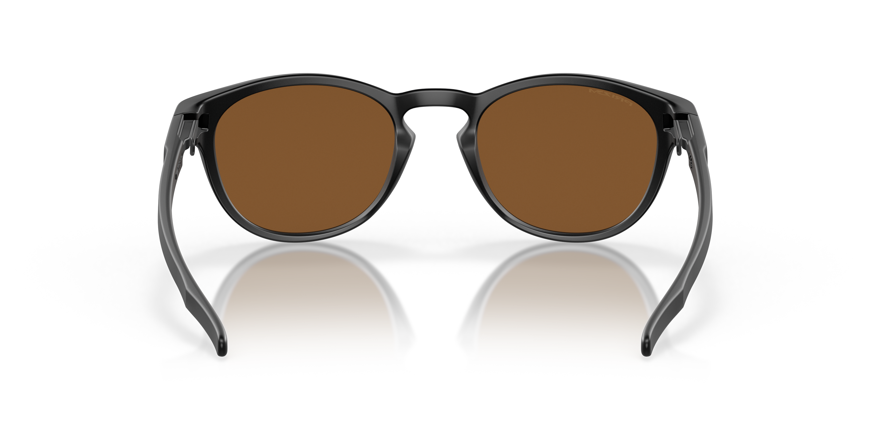 Oakley Latch OO9265 in Matte Black / Prizm Violet, back view #Colour_Matte Black / Prizm Violet
