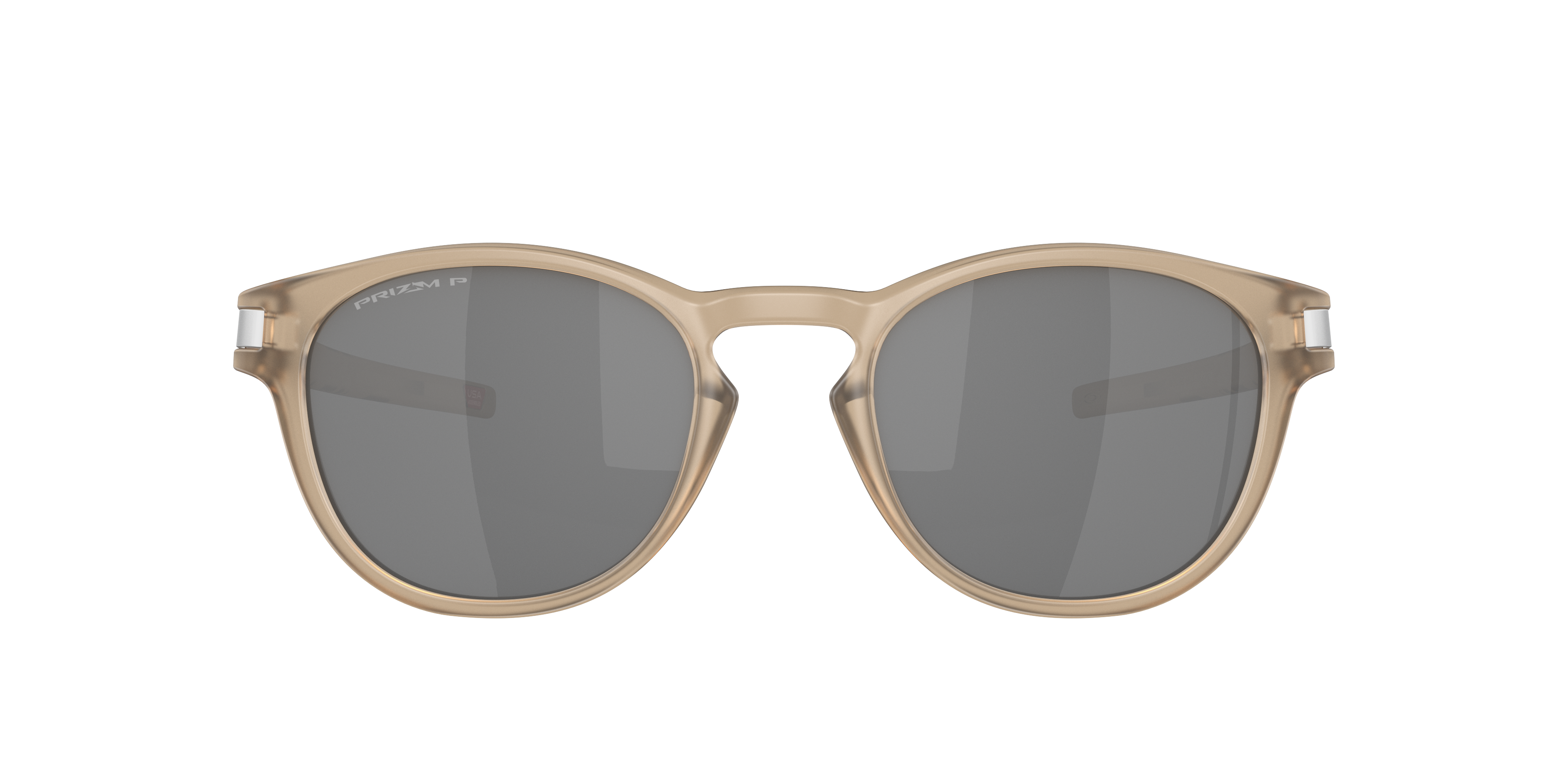 Oakley Latch OO9265 in Matte Sepia / Prizm Black Polarized, front view #Colour_Matte Sepia / Prizm Black Polarized