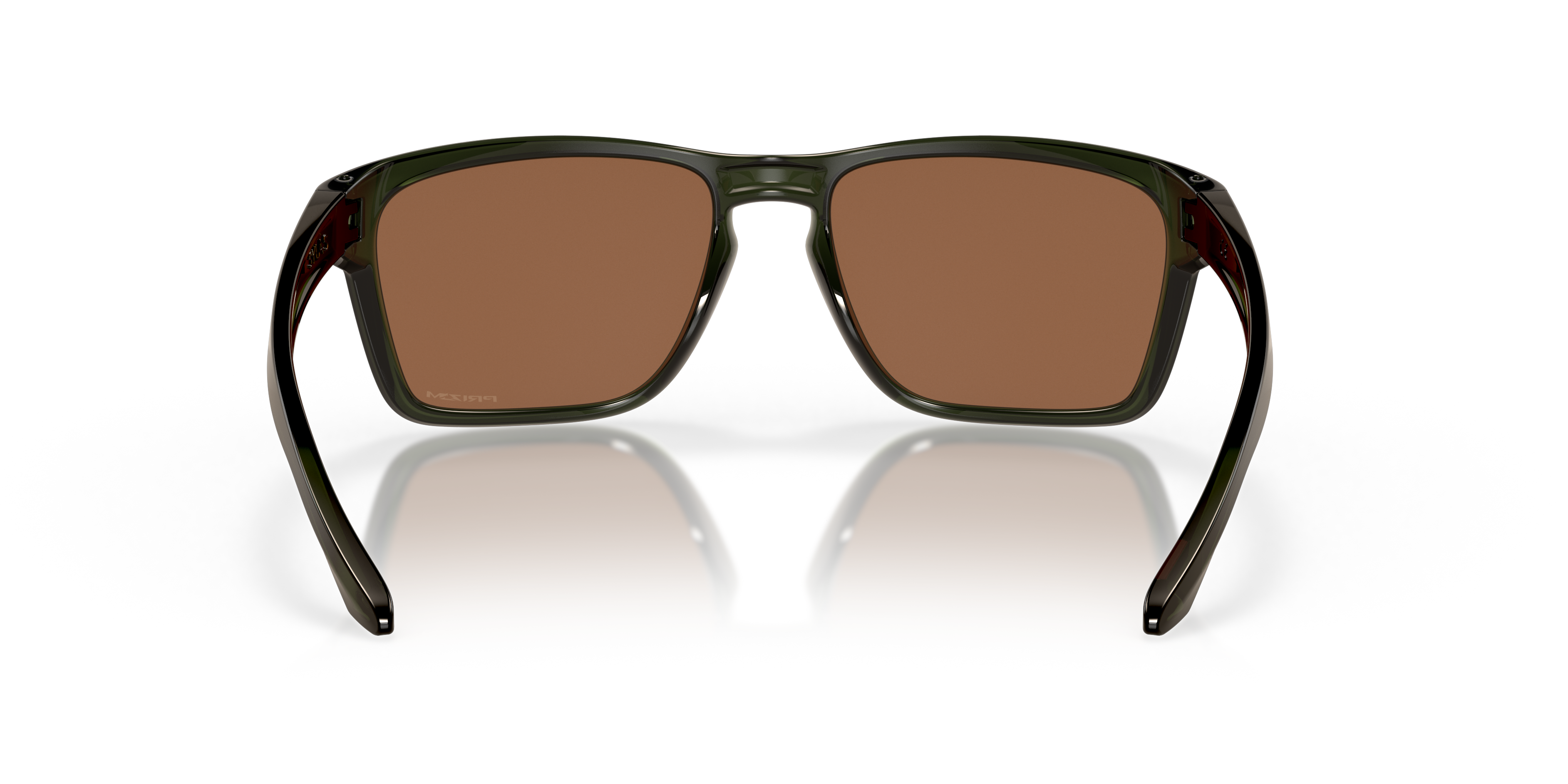 Oakley Sylas OO9448 in Olive Ink / Prizm Tungsten, back view #Colour_Olive Ink / Prizm Tungsten