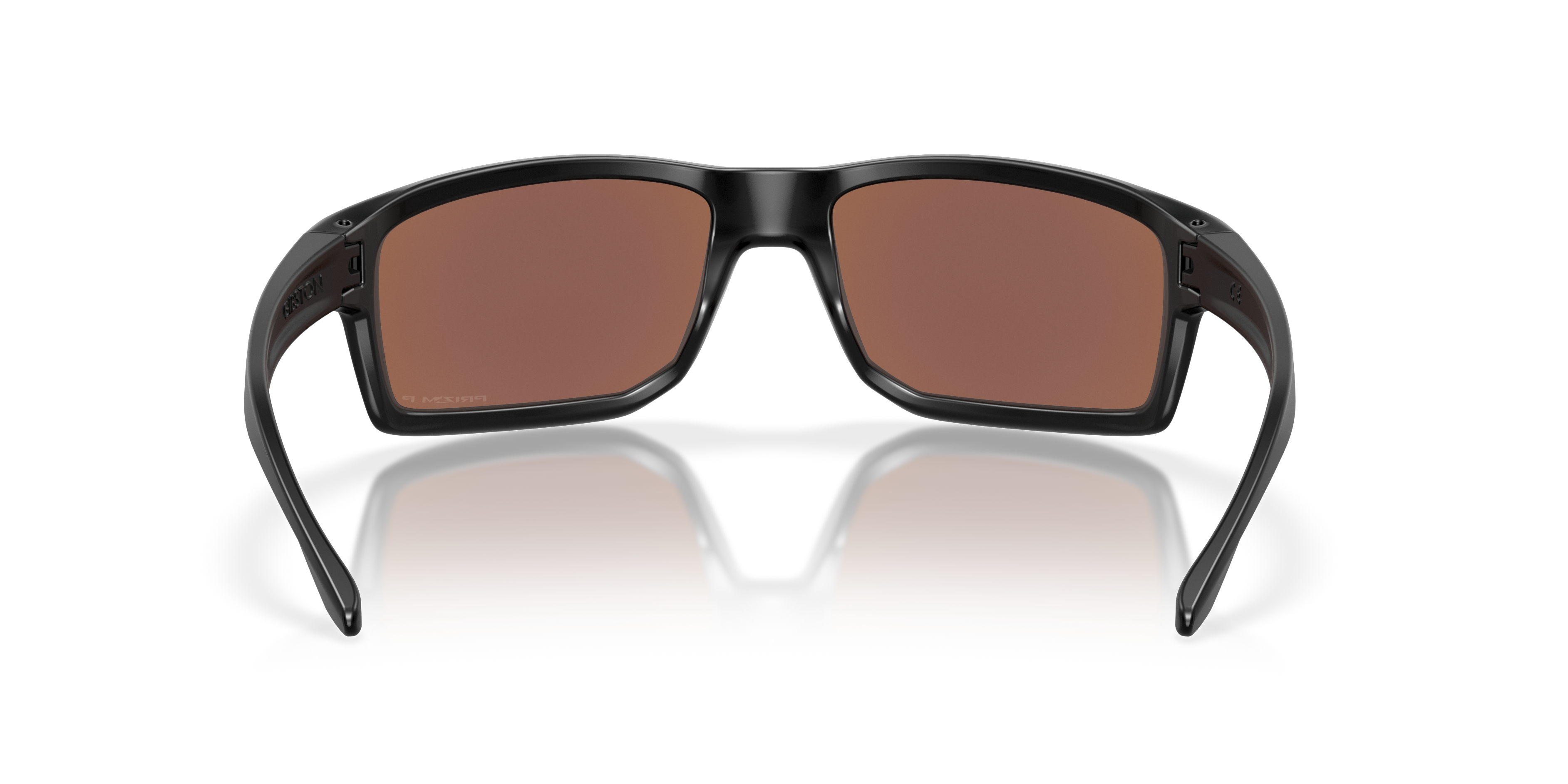 Oakley Gibston OO9449 in Matte Black / Prizm Deep Water Polarized, back view #Colour_Matte Black / Prizm Deep Water Polarized