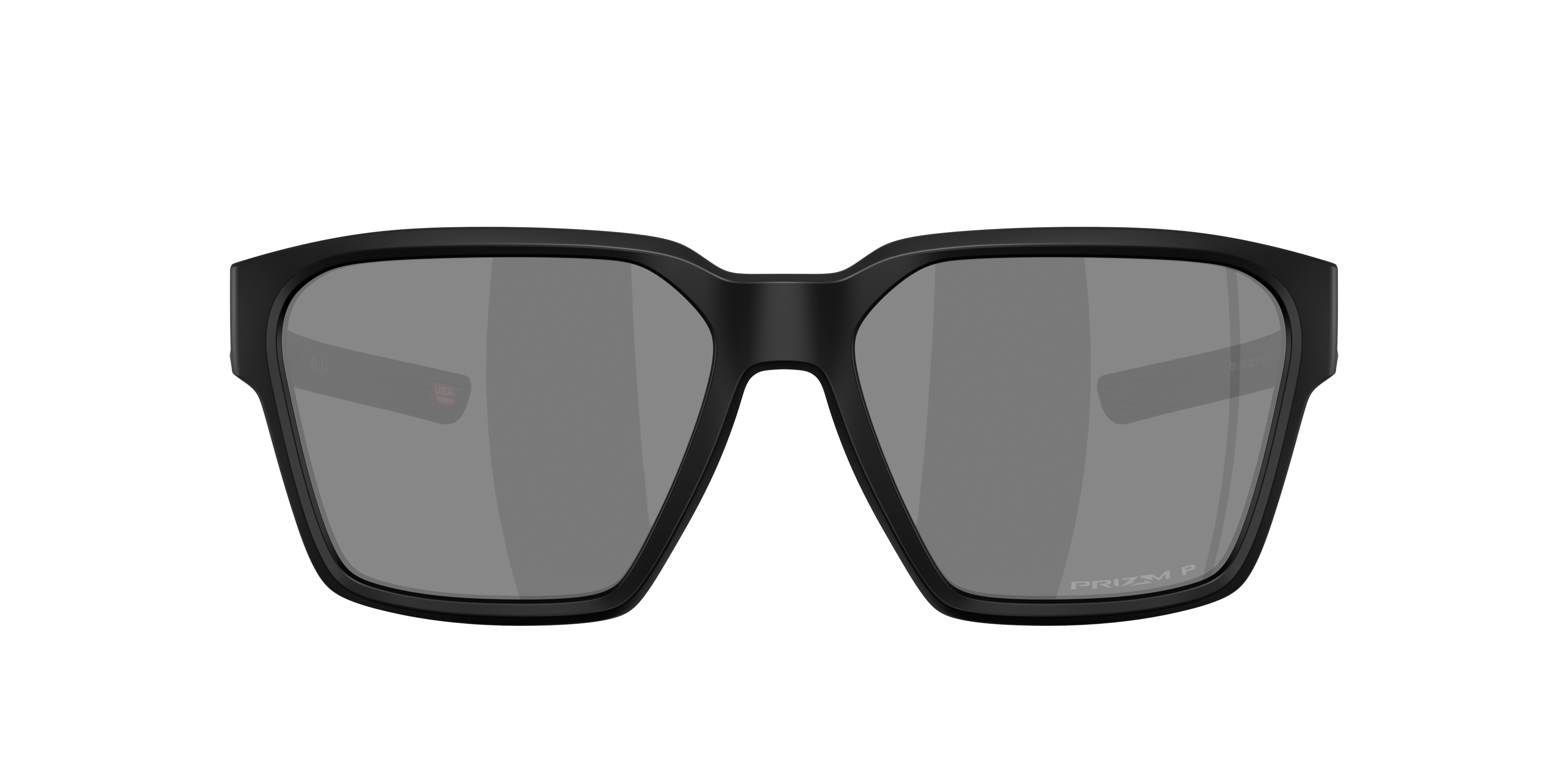 Oakley Briza OO9497 in Matte Black / Prizm Black Polarized, front view #Colour_Matte Black / Prizm Black Polarized