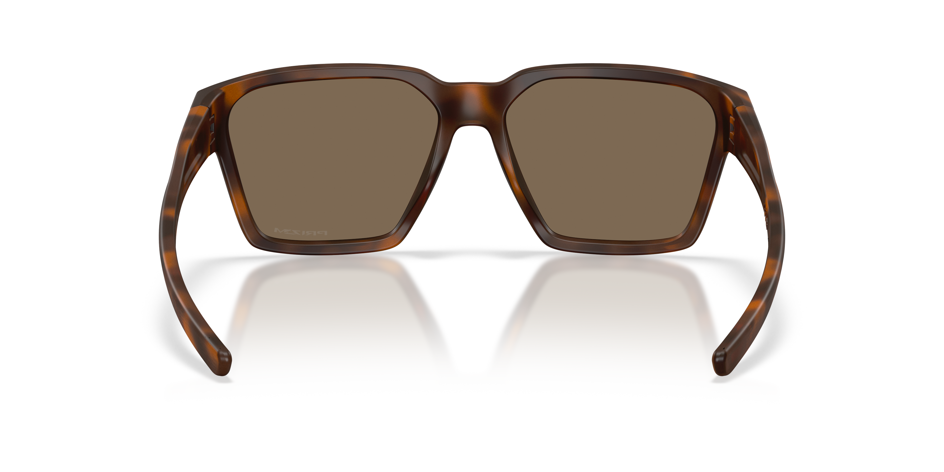 Oakley Briza OO9497 in Matt Tortoise Dark Amber / Prizm Rose Gold, back view #Colour_Matt Tortoise Dark Amber / Prizm Rose Gold