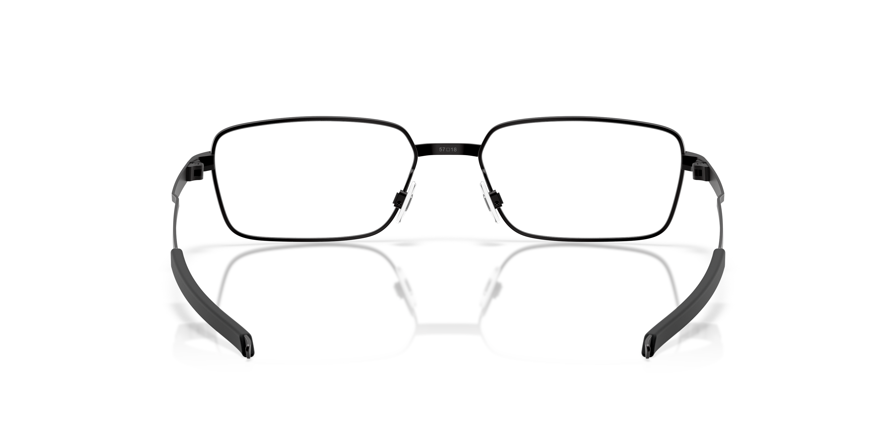 Oakley Foil RQ OX3036 in Satin Black, back view #Colour_Satin Black