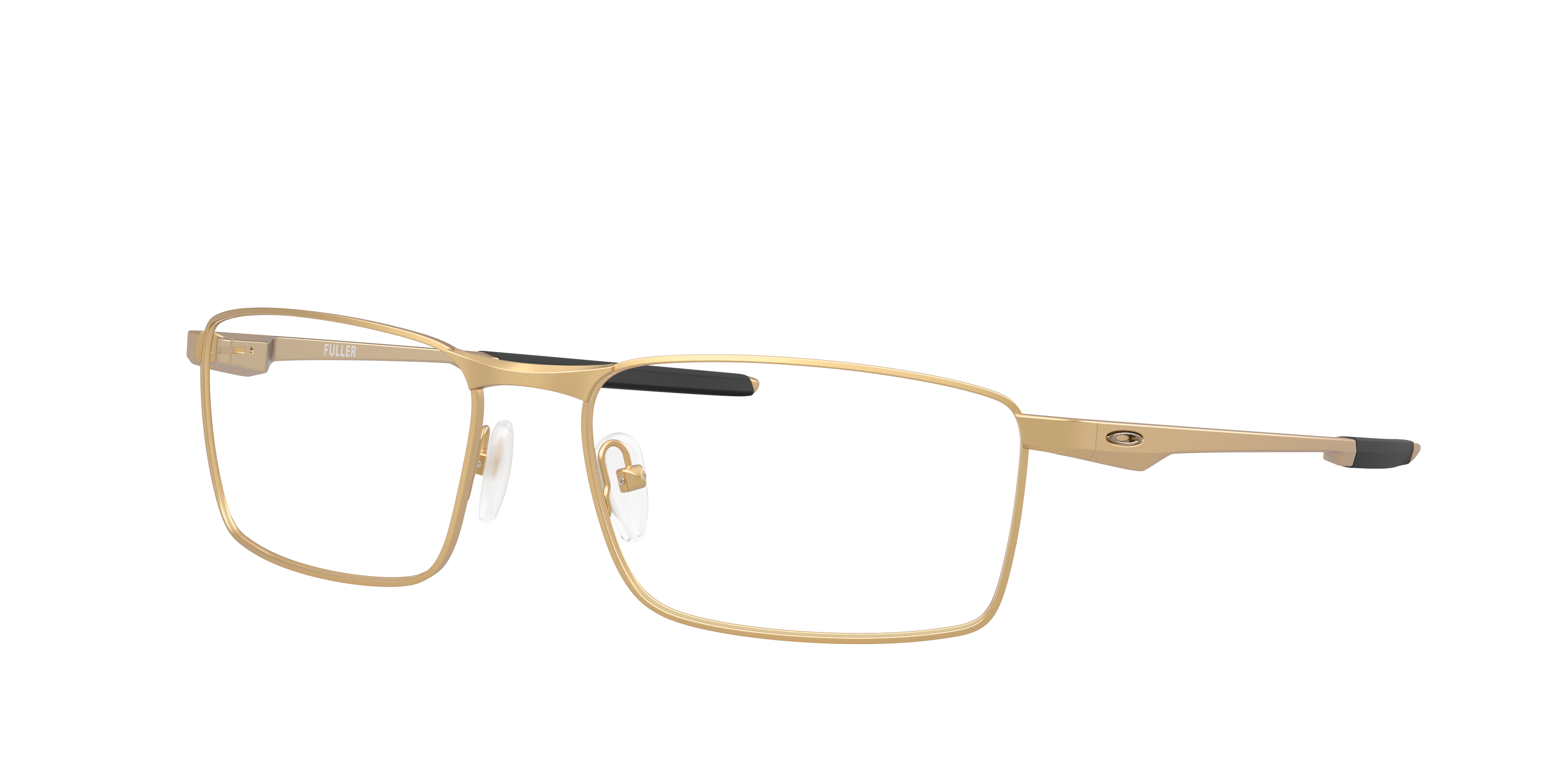 Oakley Fuller OX3227 in Antique Gold, three-quarter view #Colour_Antique Gold