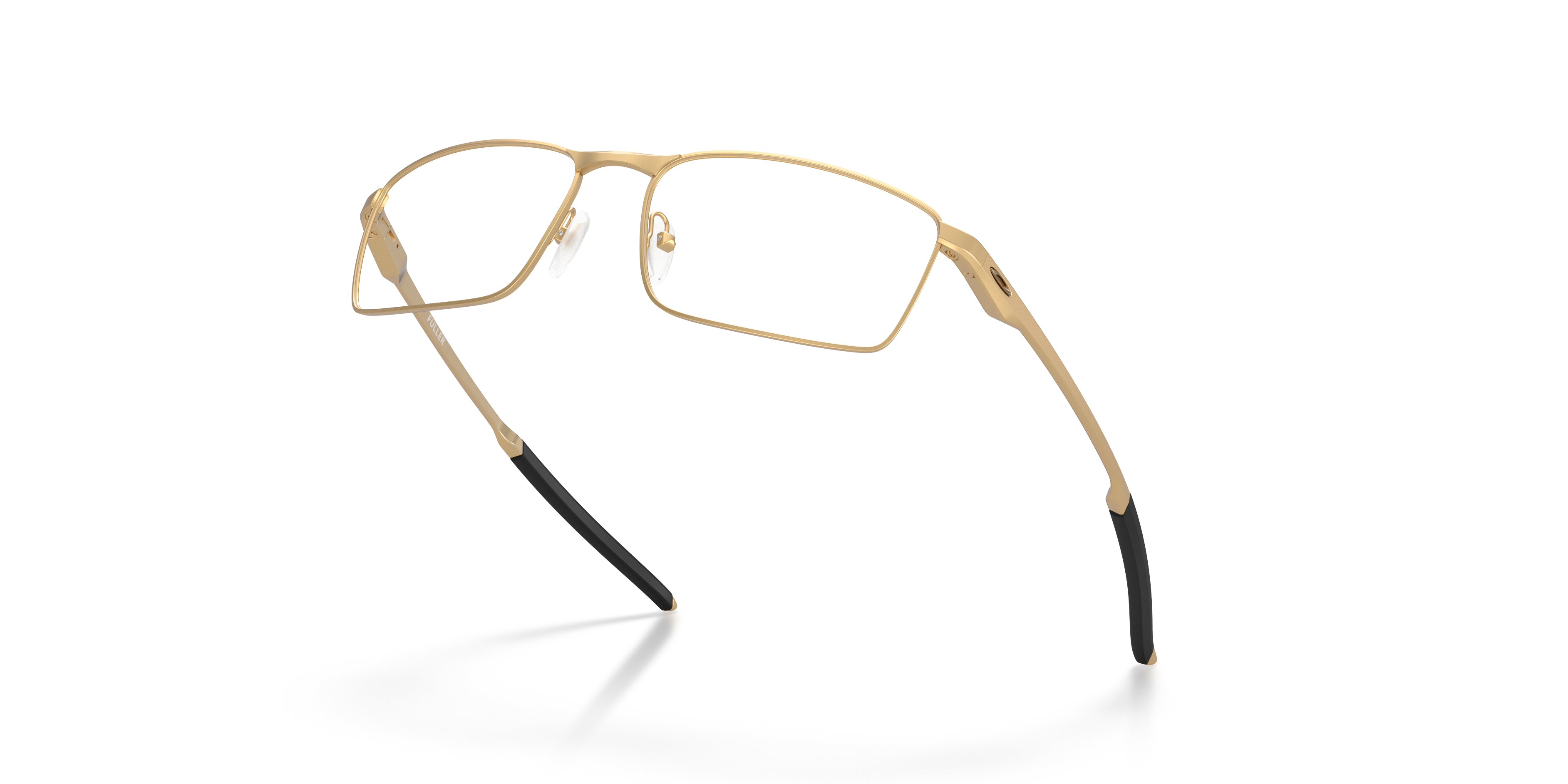 Oakley Fuller OX3227 in Antique Gold, angled view #Colour_Antique Gold