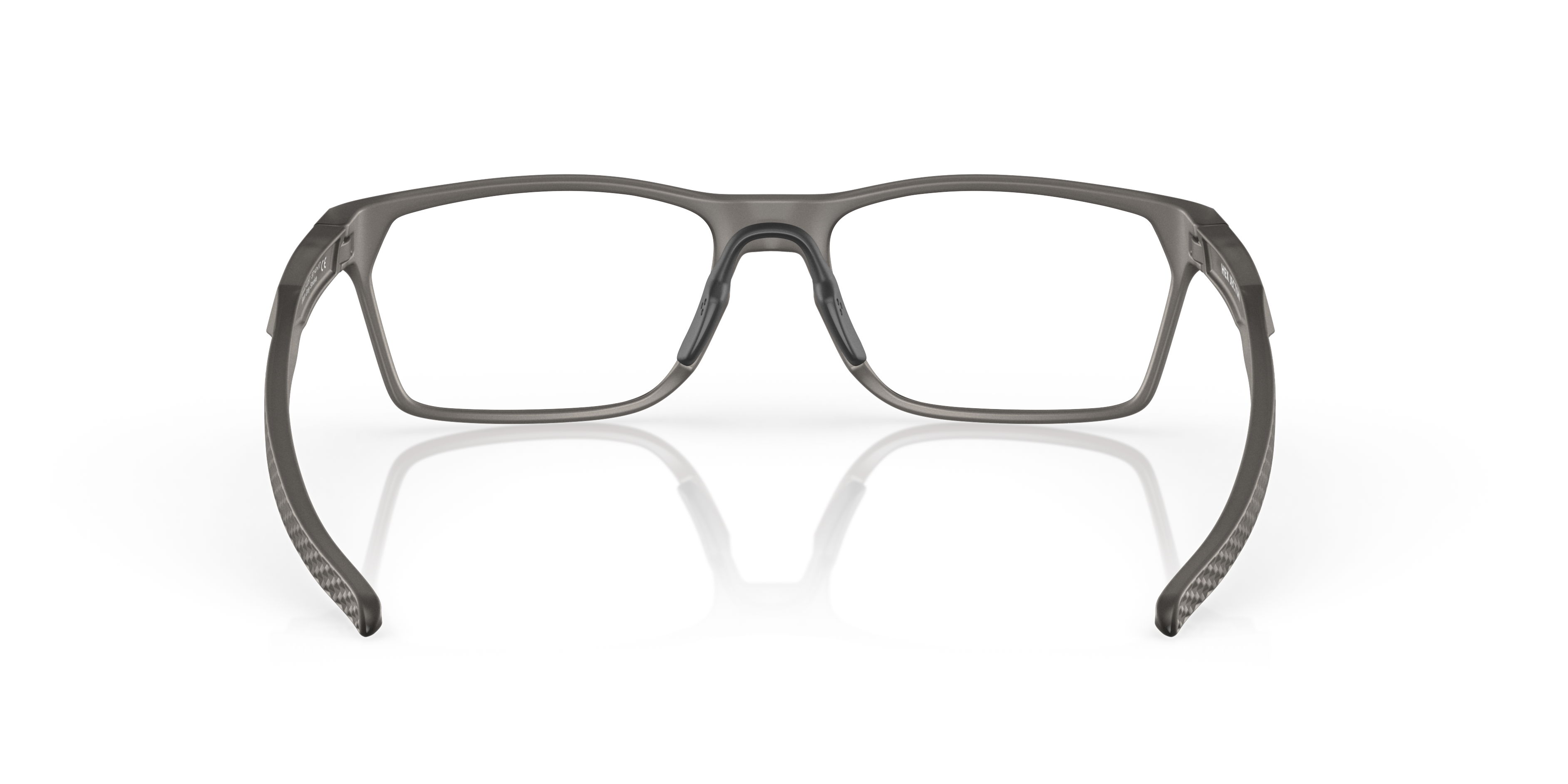 Oakley Hex Jector OX8032 in Satin Grey Smoke, back view #Colour_Satin Grey Smoke
