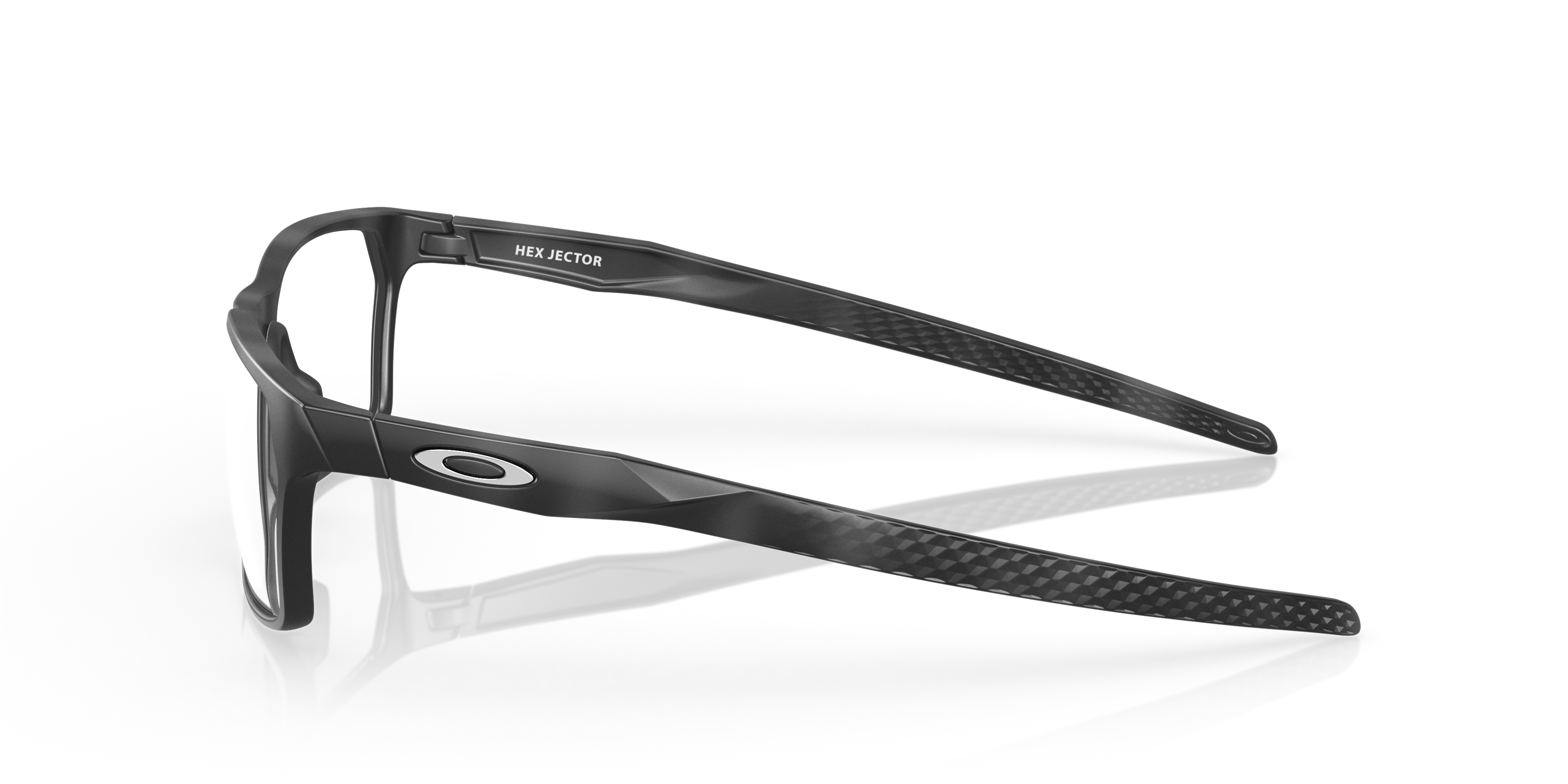 Oakley Hex Jector OX8032 in Satin Black Camo, side view #Colour_Satin Black Camo