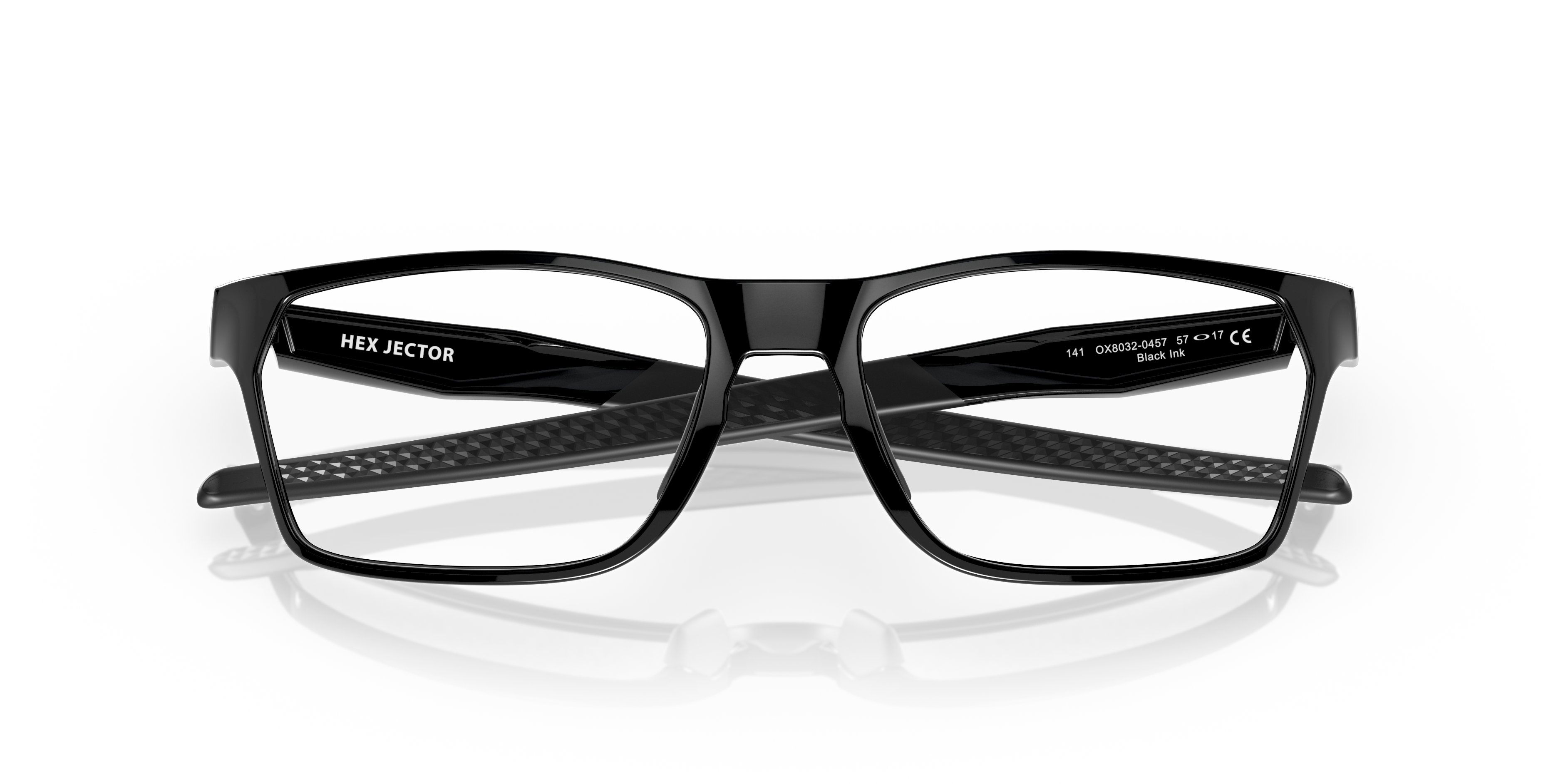 Oakley Hex Jector OX8032 in Black Ink, front detail view #Colour_Black Ink