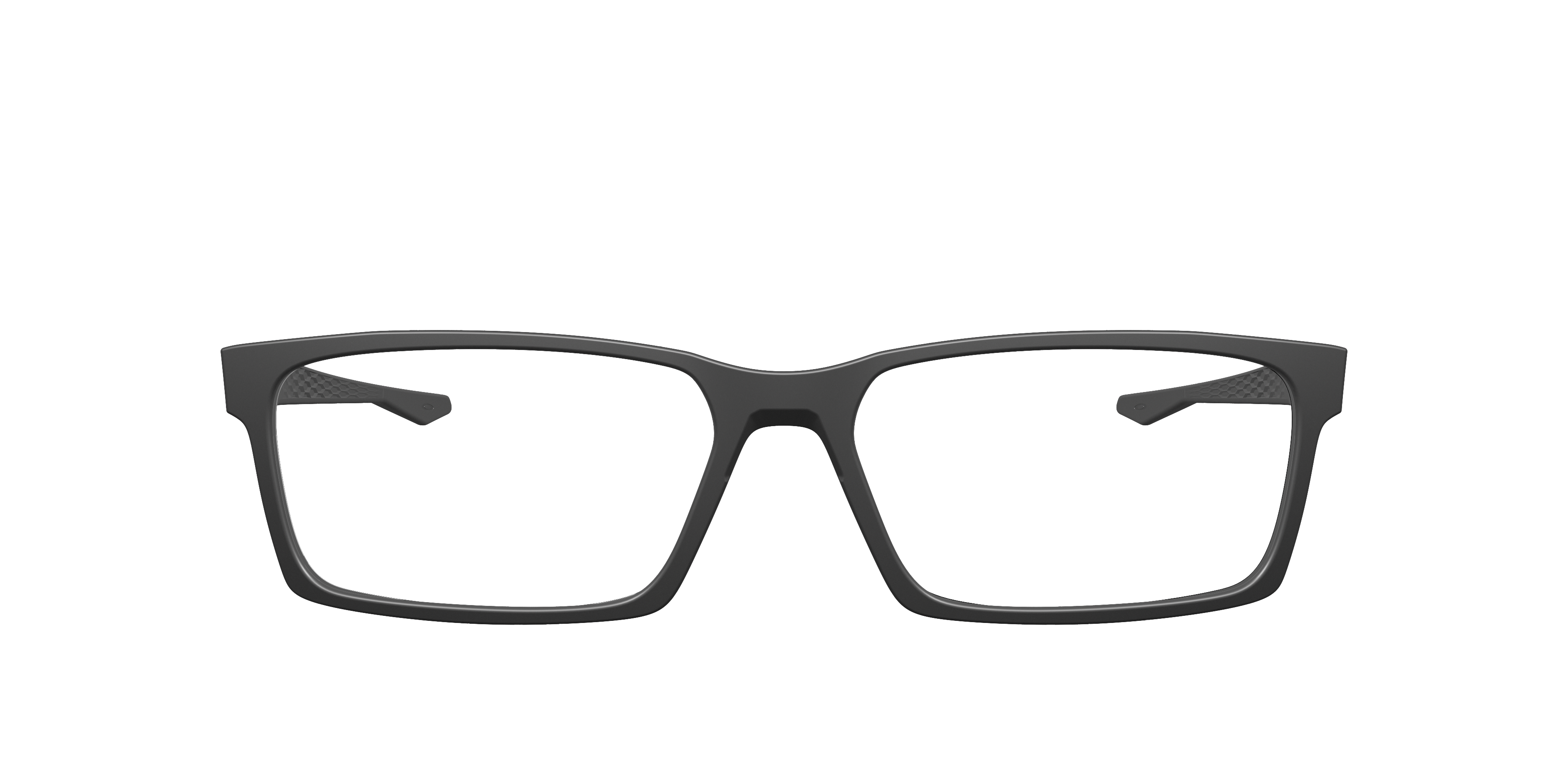 Oakley Overhead OX8060 in Satin Black, front view #Colour_Satin Black