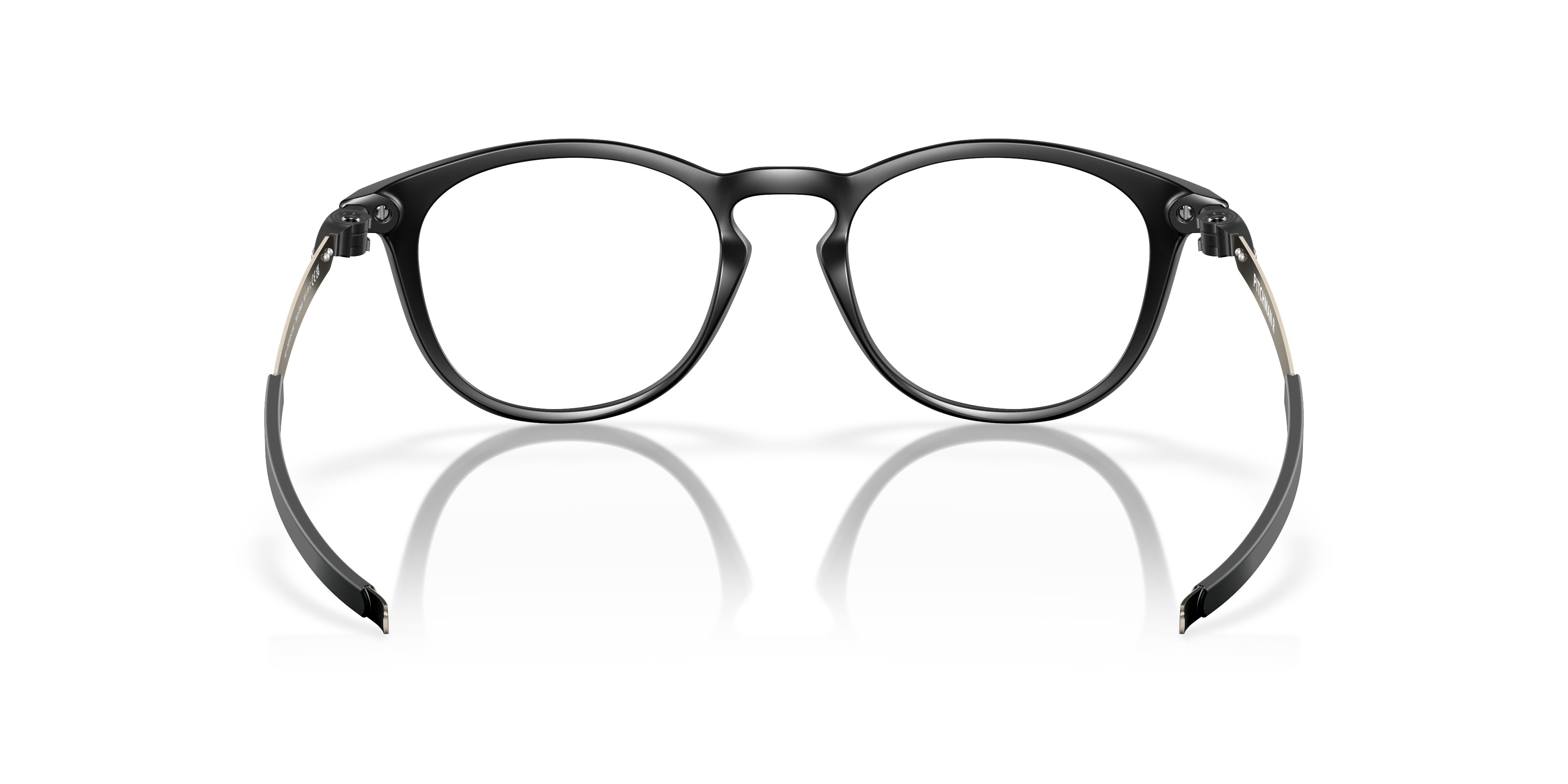Oakley Pitchman R OX8105 in Satin Black (810501), back view #Colour_Satin Black (810501)