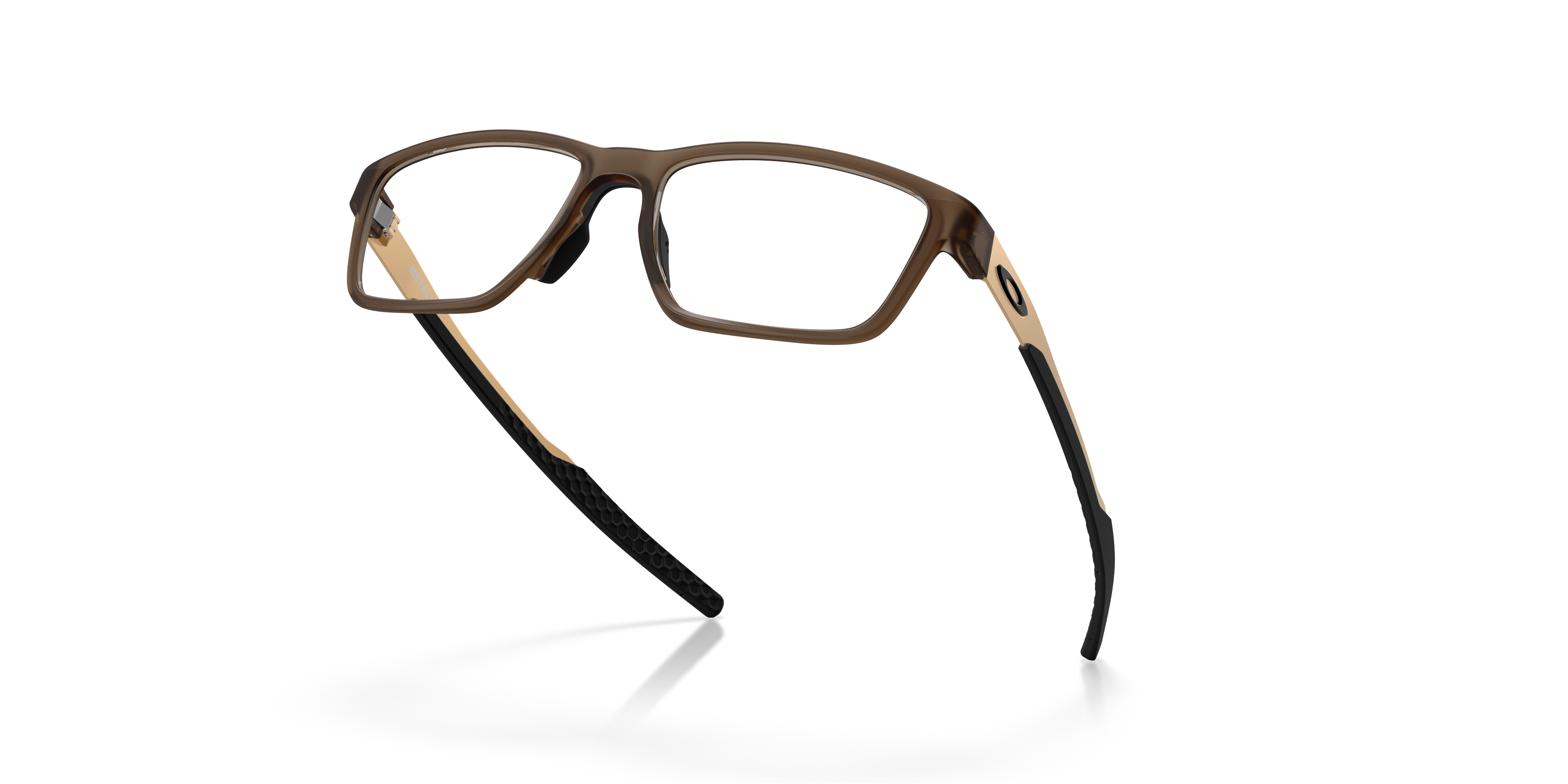 Oakley Metalink OX8153 in Matte Grey Ink, angled view #Colour_Matte Grey Ink