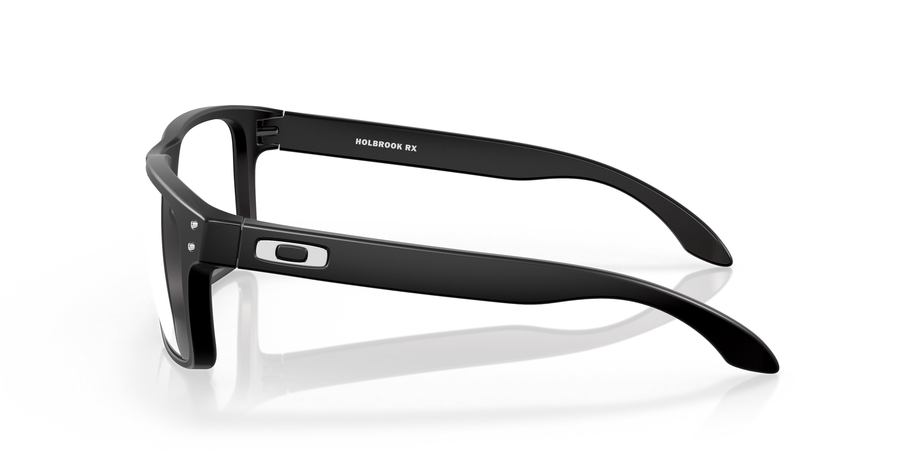 Oakley Holbrook RX OX8156 in Satin Black (815601), side view #Colour_Satin Black (815601)