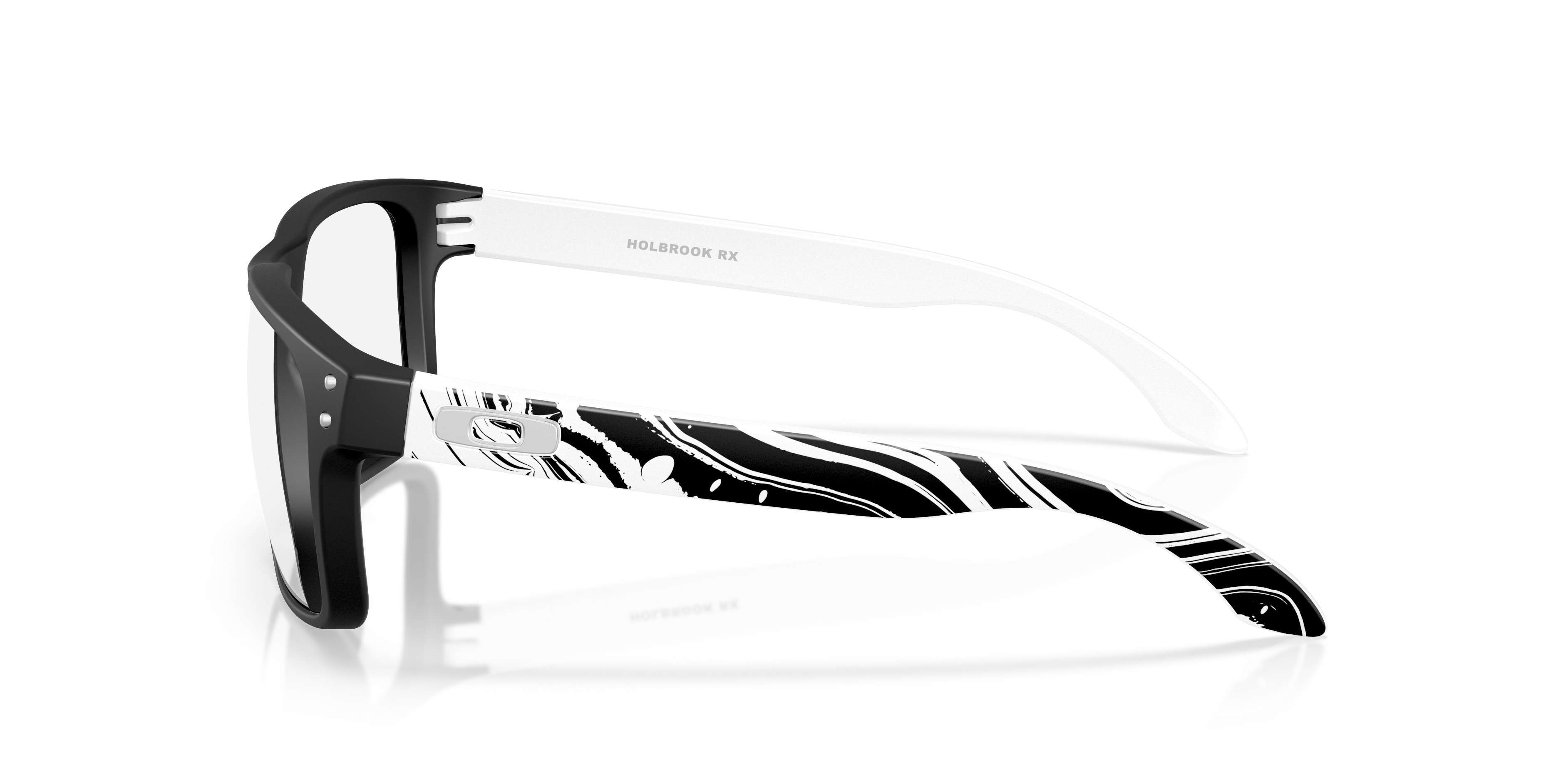 Oakley Holbrook RX OX8156 in Satin Black (815615), side view #Colour_Satin Black (815615)