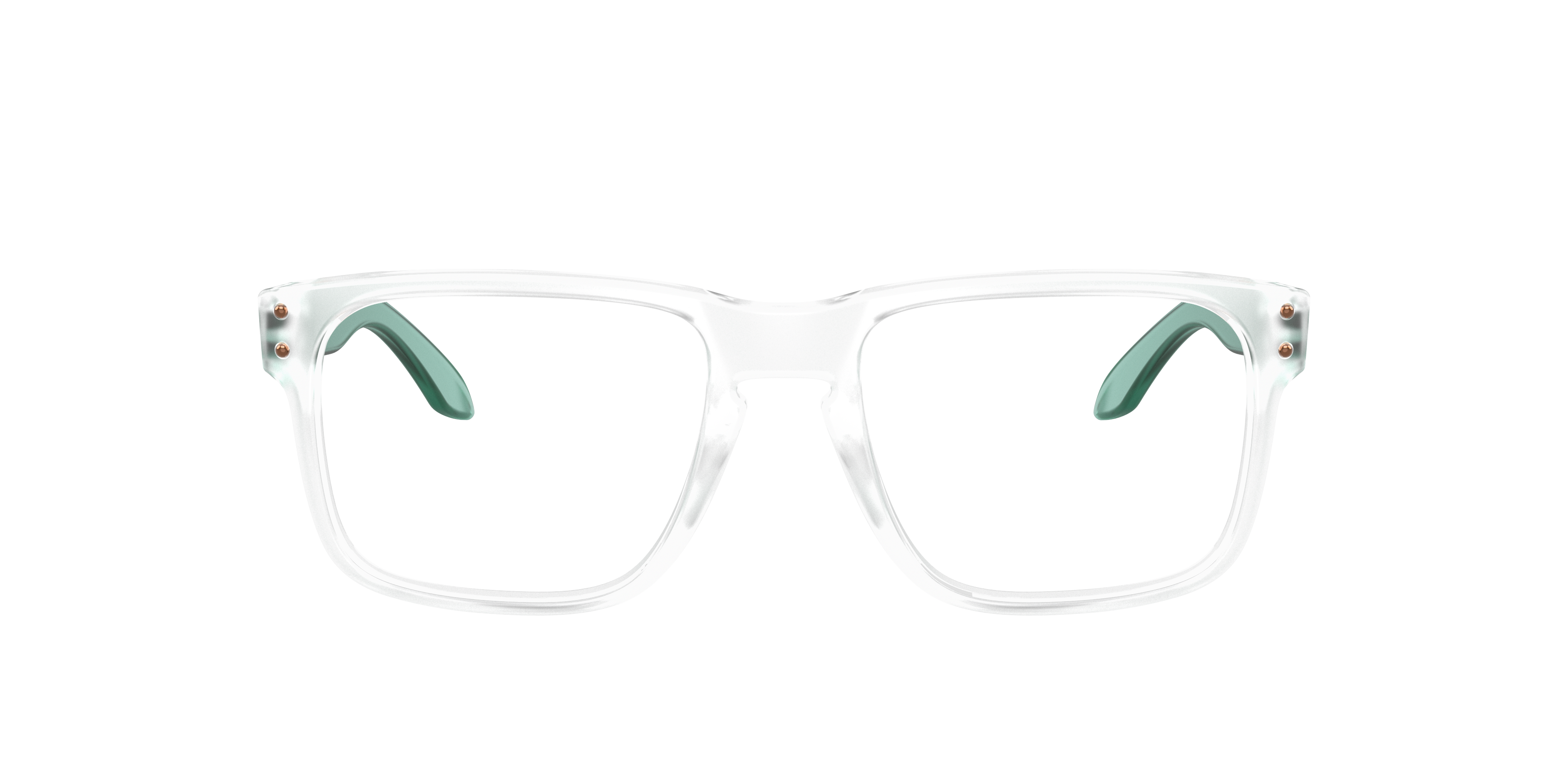 Oakley Holbrook RX OX8156 in Matte Clear (815616), front view #Colour_Matte Clear (815616)
