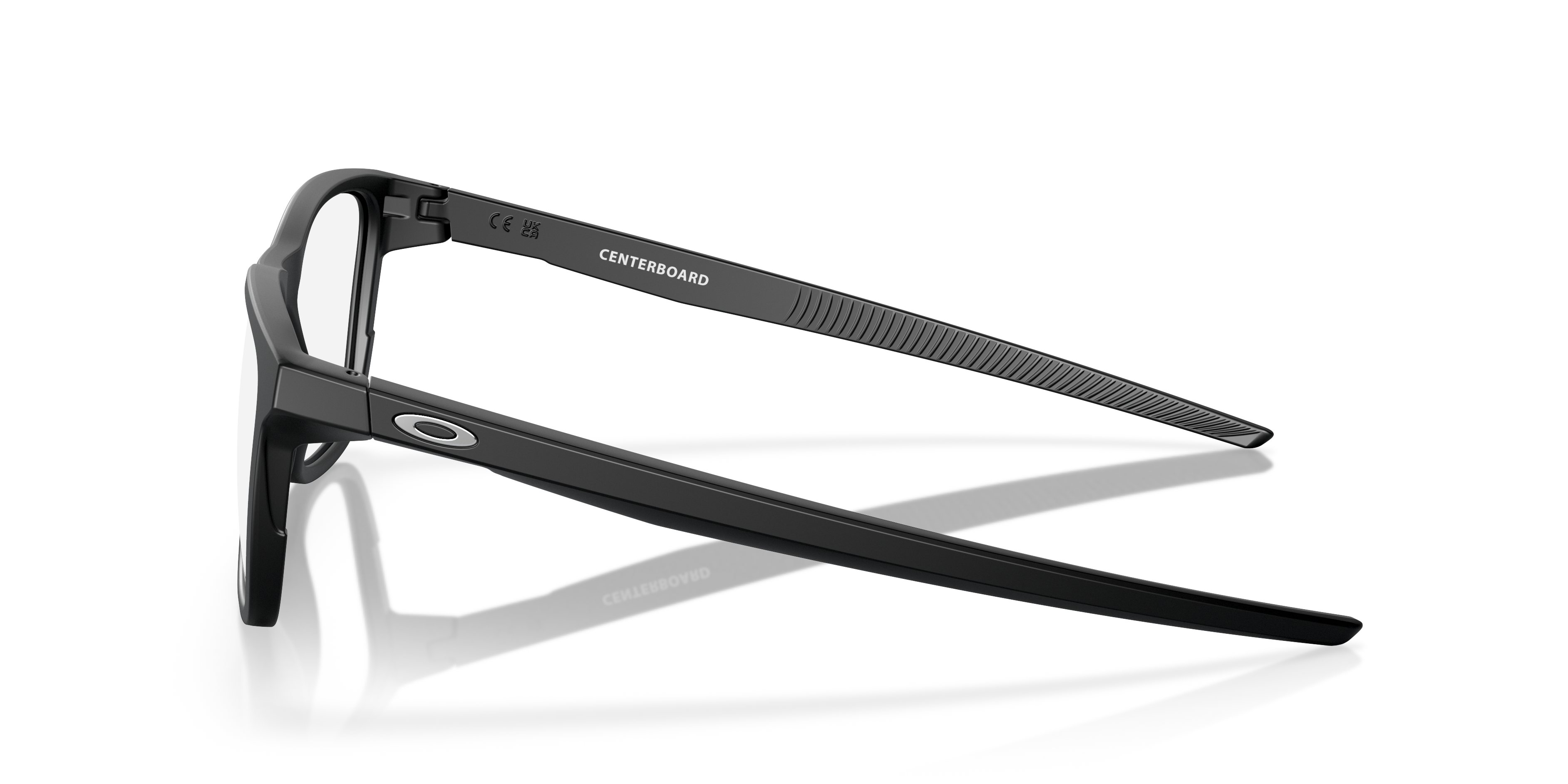 Oakley Centerboard OX8163 in Satin Black, side view #Colour_Satin Black