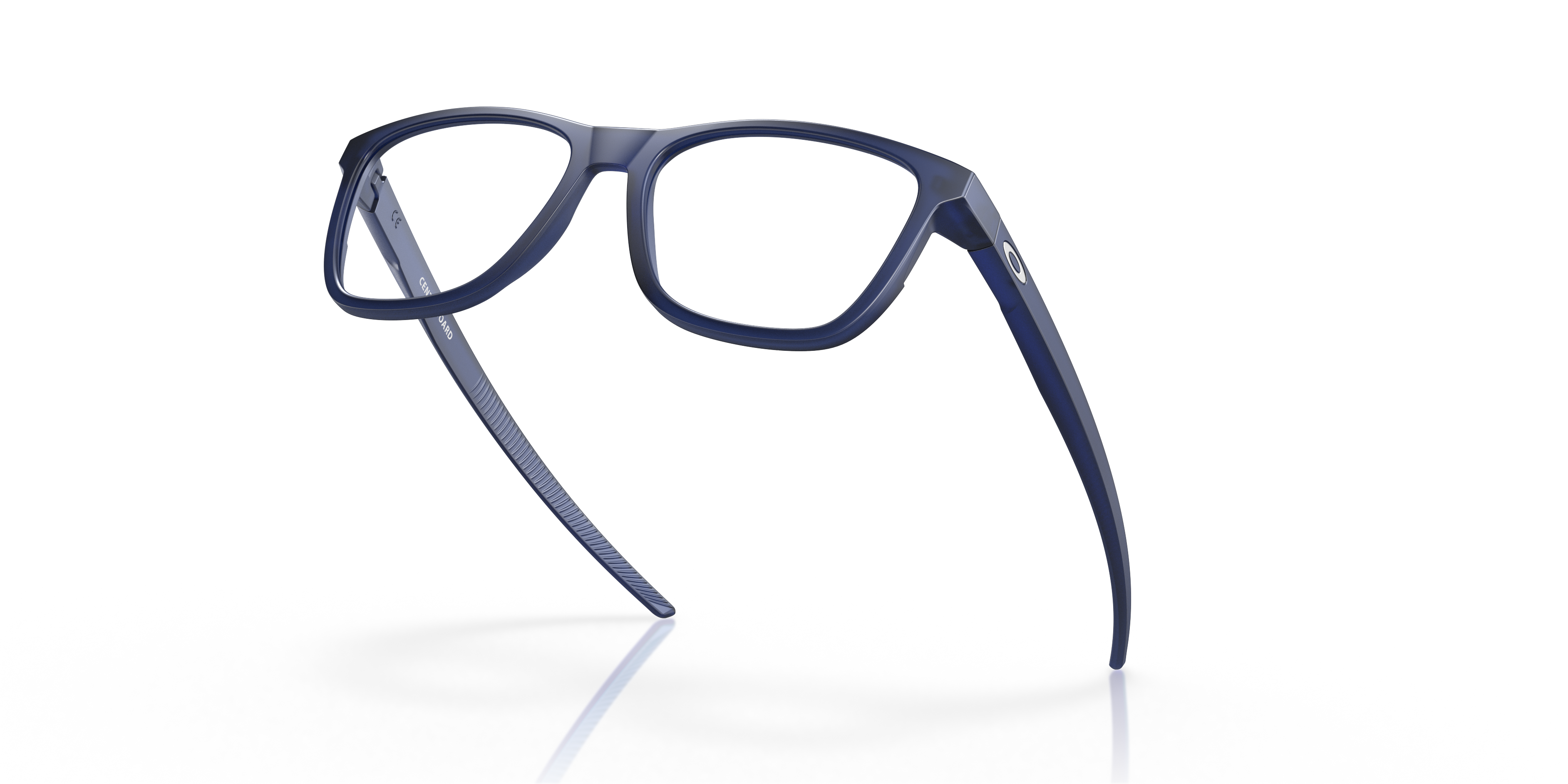 Oakley Centerboard OX8163 in Matte Translucent Blue, angled view #Colour_Matte Translucent Blue