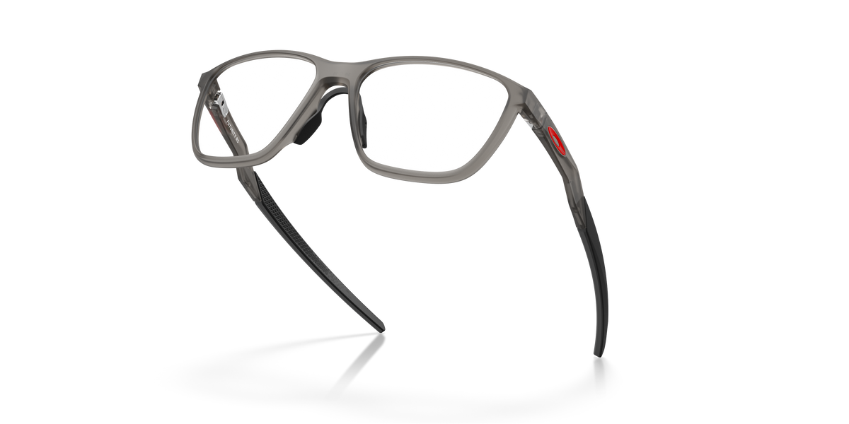 Oakley Futurity RS OX8186 in Satin Grey Smoke, angled view #Colour_Satin Grey Smoke (818602)