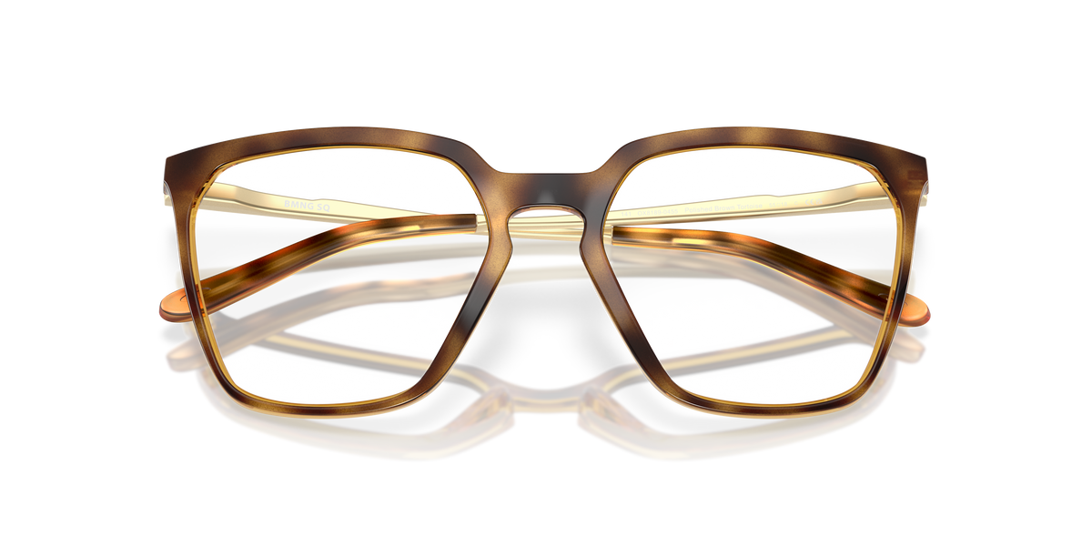 Oakley BMNG SQ OX8189 in Polished Brown Tortoise, front detail view #Colour_Polished Brown Tortoise (818904)