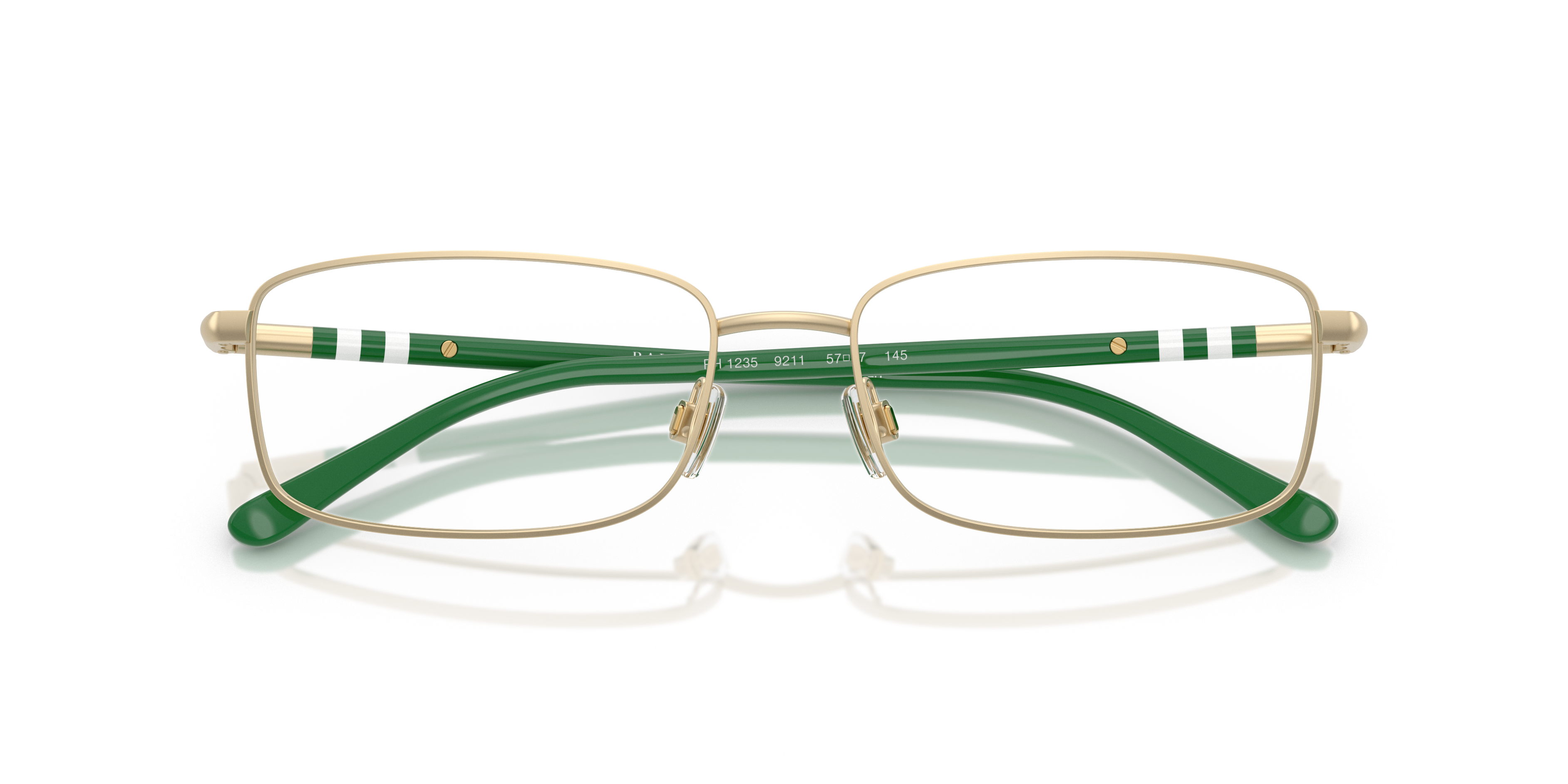 Polo by Ralph Lauren PH1235 - Semishiny Pale Gold, front detail view #Colour_Semishiny Pale Gold