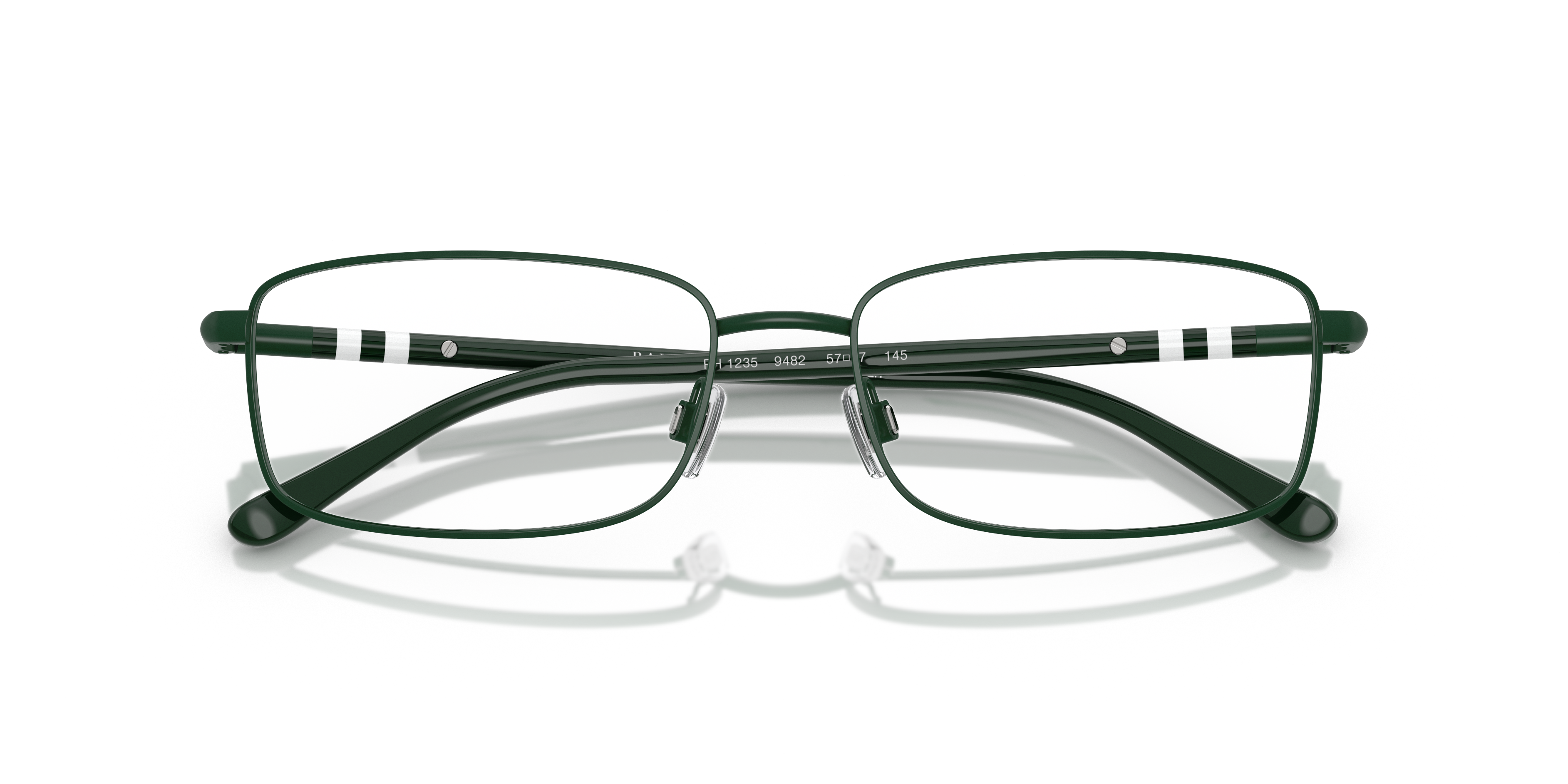 Polo by Ralph Lauren PH1235 - Semi-shiny Dark Green, front detail view #Colour_Semi-shiny Dark Green