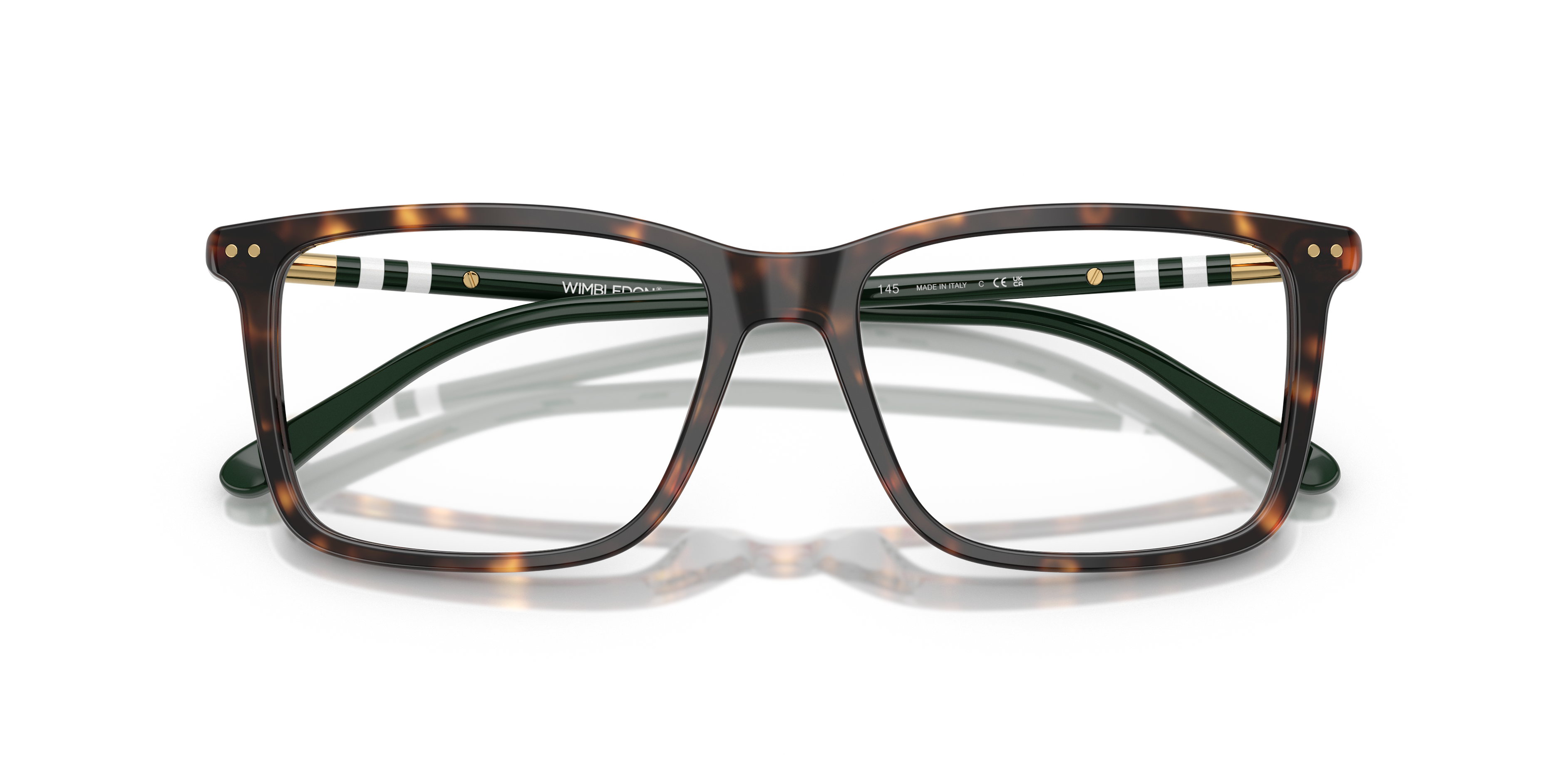 Polo by Ralph Lauren PH2287 - Shiny Dark Havana, front detail view #Colour_Shiny Dark Havana