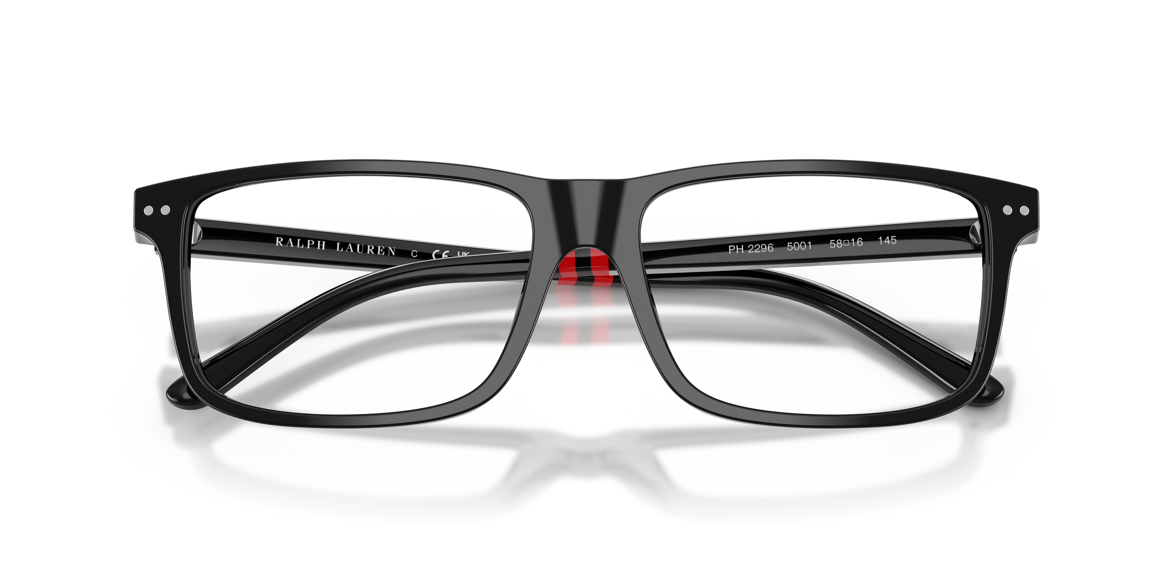 Polo by Ralph Lauren PH2296 - Shiny Black, front detail view #Colour_Shiny Black