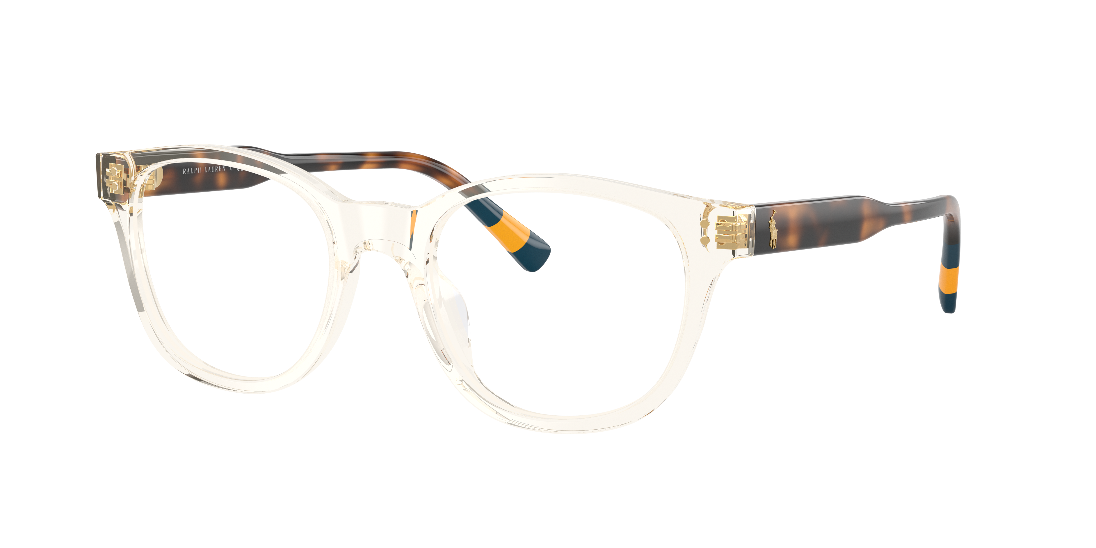 Polo by Ralph Lauren PH2303U - Transparent Yellow, three-quarter view #Colour_Transparent Yellow