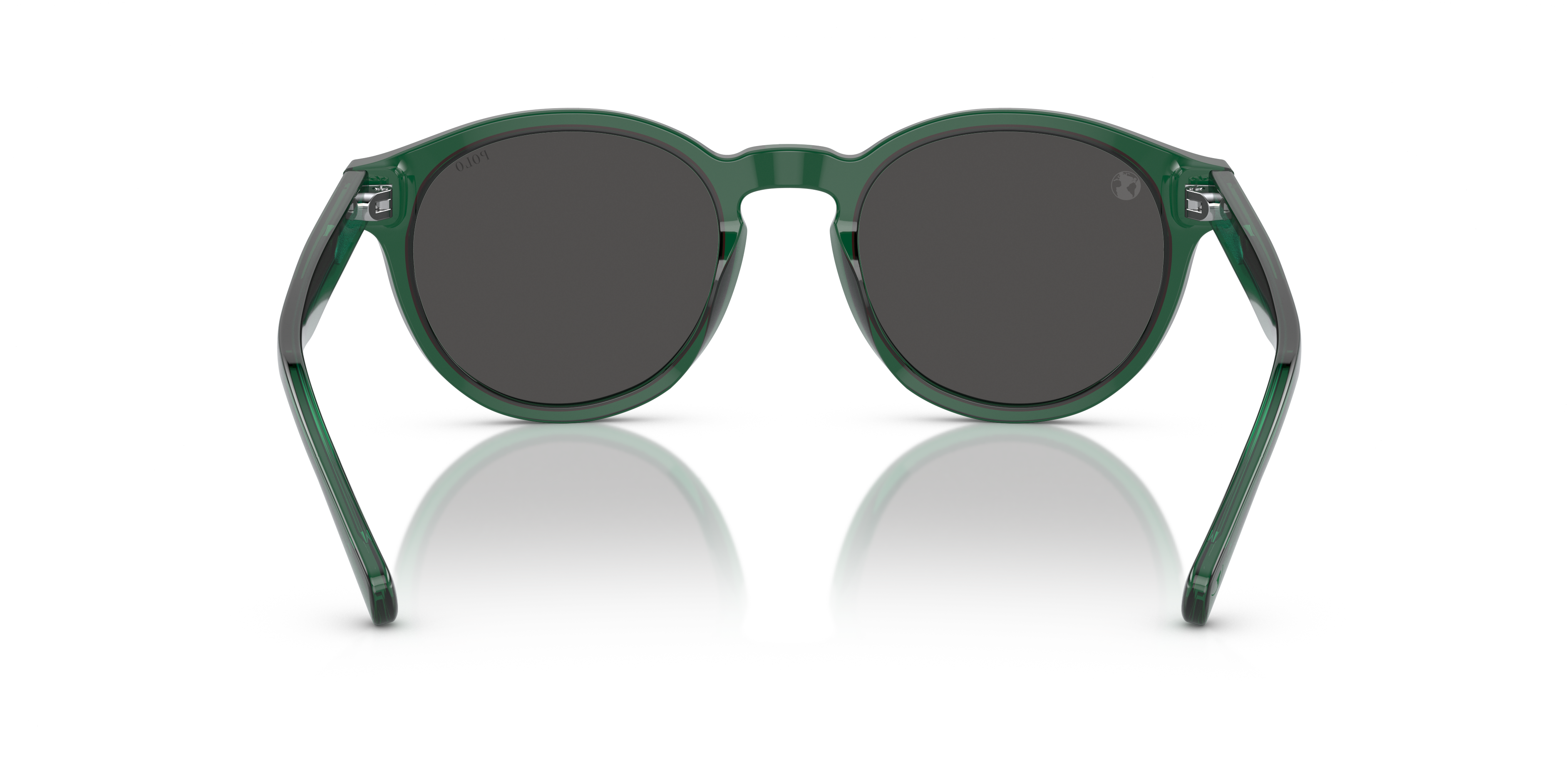 Polo by Ralph Lauren PH4192 - Shiny Transparent Green, back view #Colour_Shiny Transparent Green