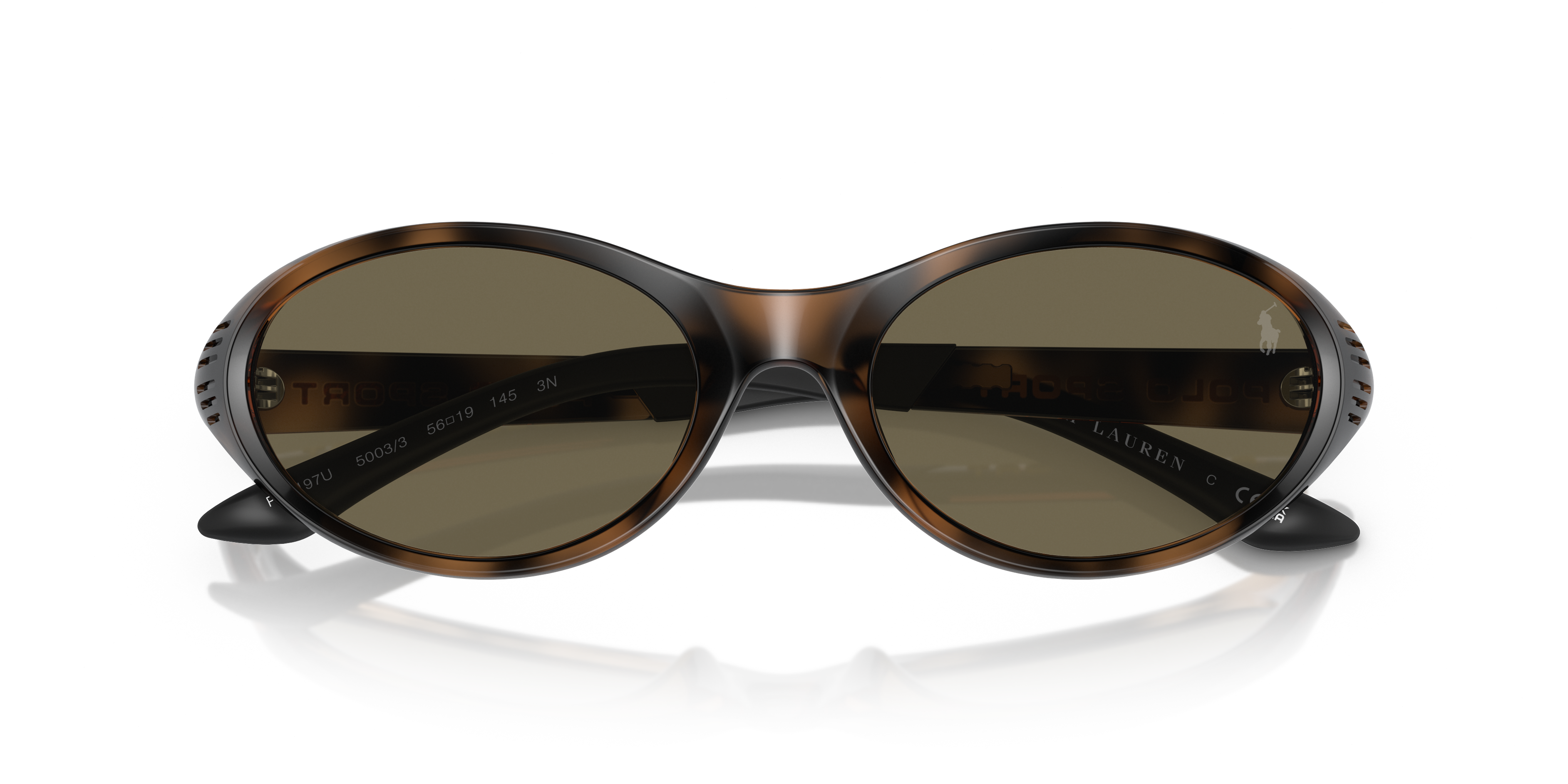Polo by Ralph Lauren PH4197U - Shiny Havana, front detail view #Colour_Shiny Havana