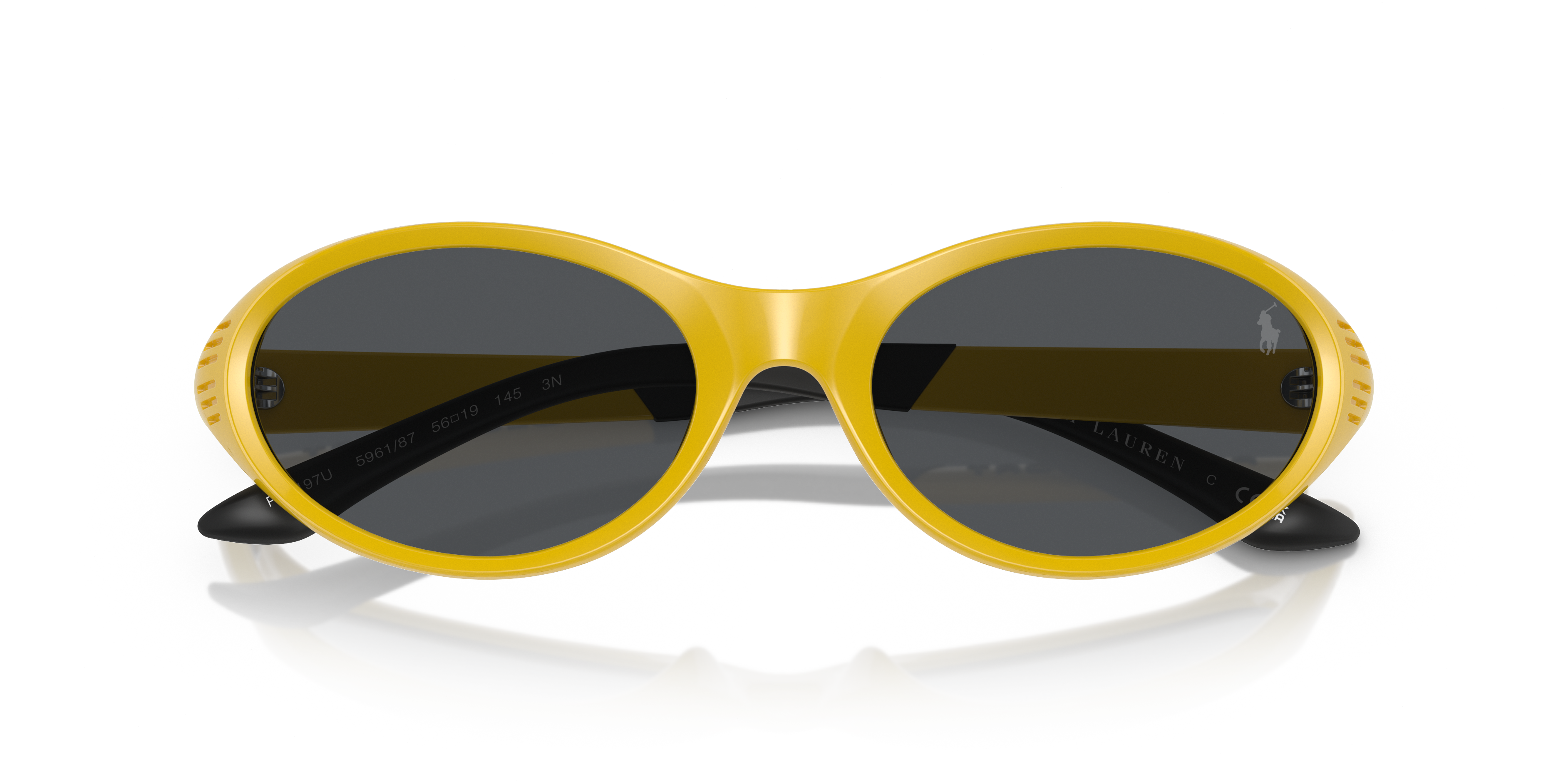Polo by Ralph Lauren PH4197U - Shiny Yellow, front detail view #Colour_Shiny Yellow