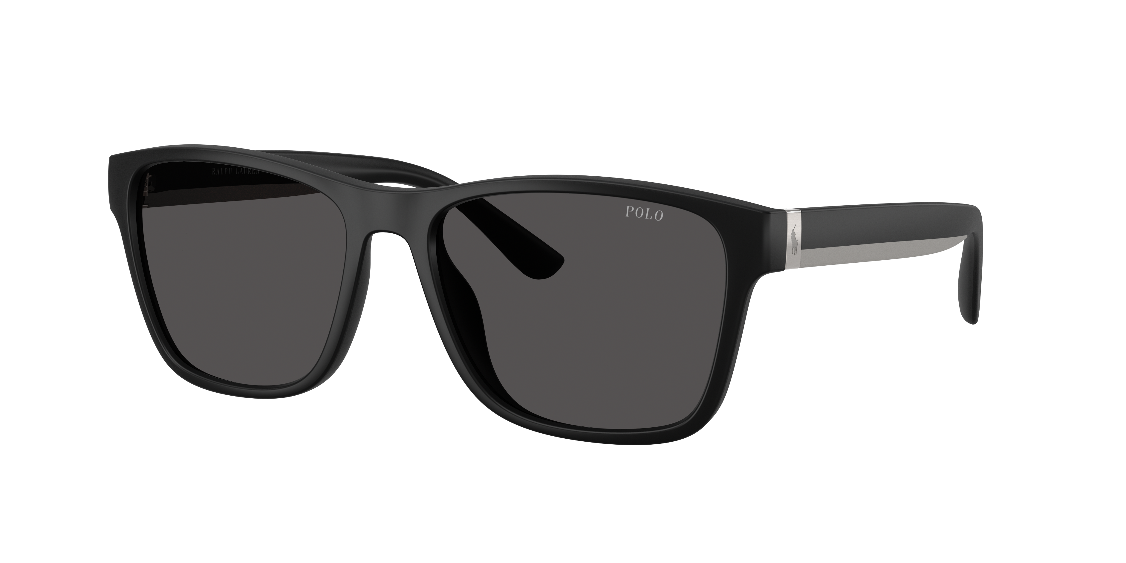 Polo by Ralph Lauren PH4229U - Matte Black (500187), three-quarter view #Colour_Matte Black (500187)