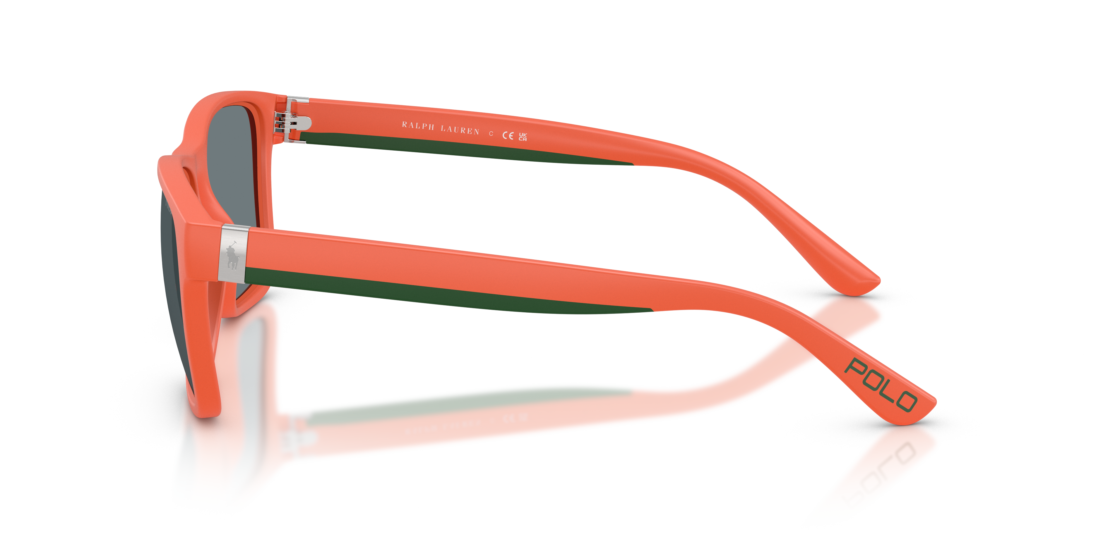 Polo by Ralph Lauren PH4229U - Matte Orange, side view #Colour_Matte Orange