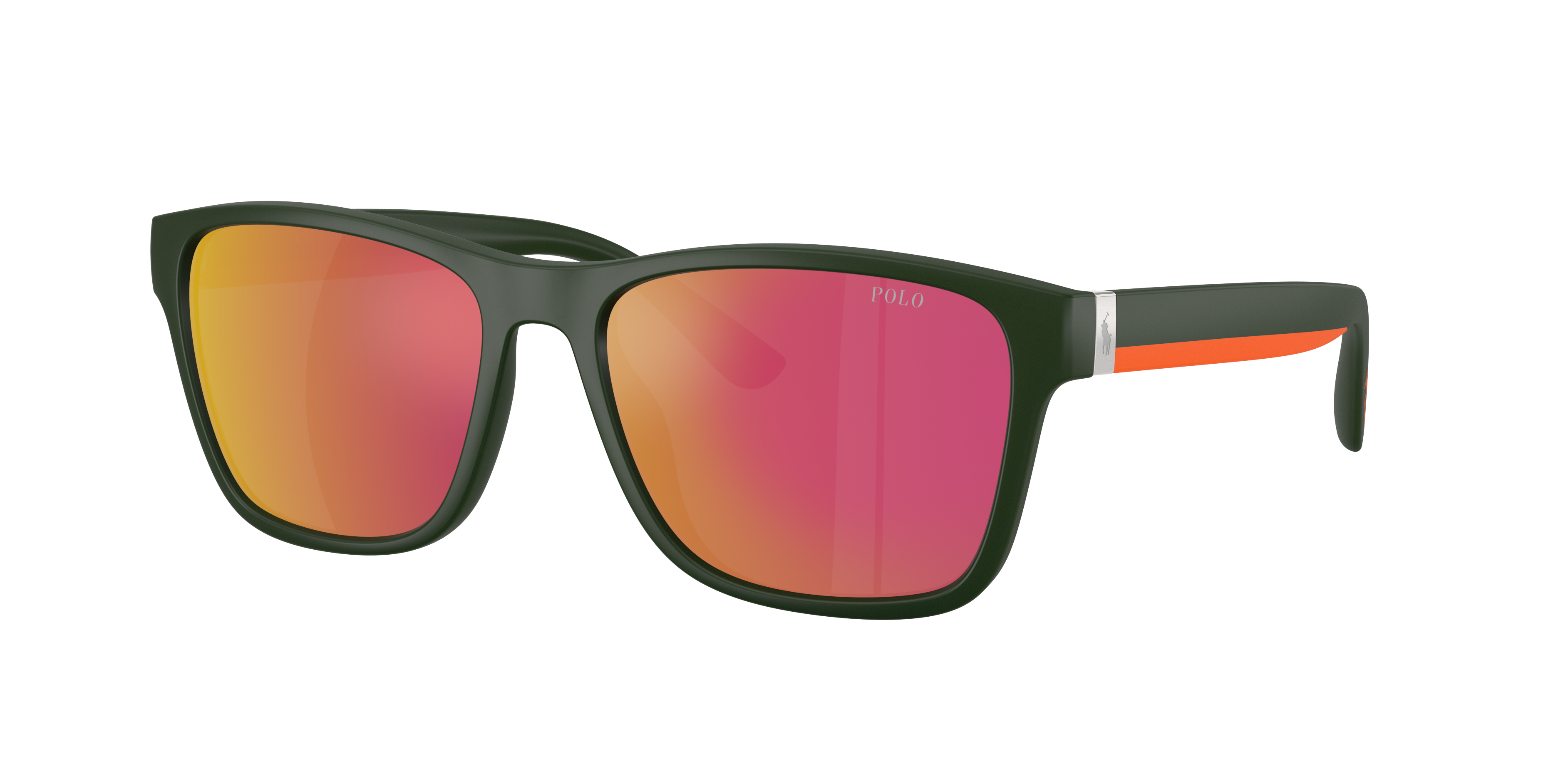 Polo by Ralph Lauren PH4229U - Matte Dark Green, three-quarter view #Colour_Matte Dark Green