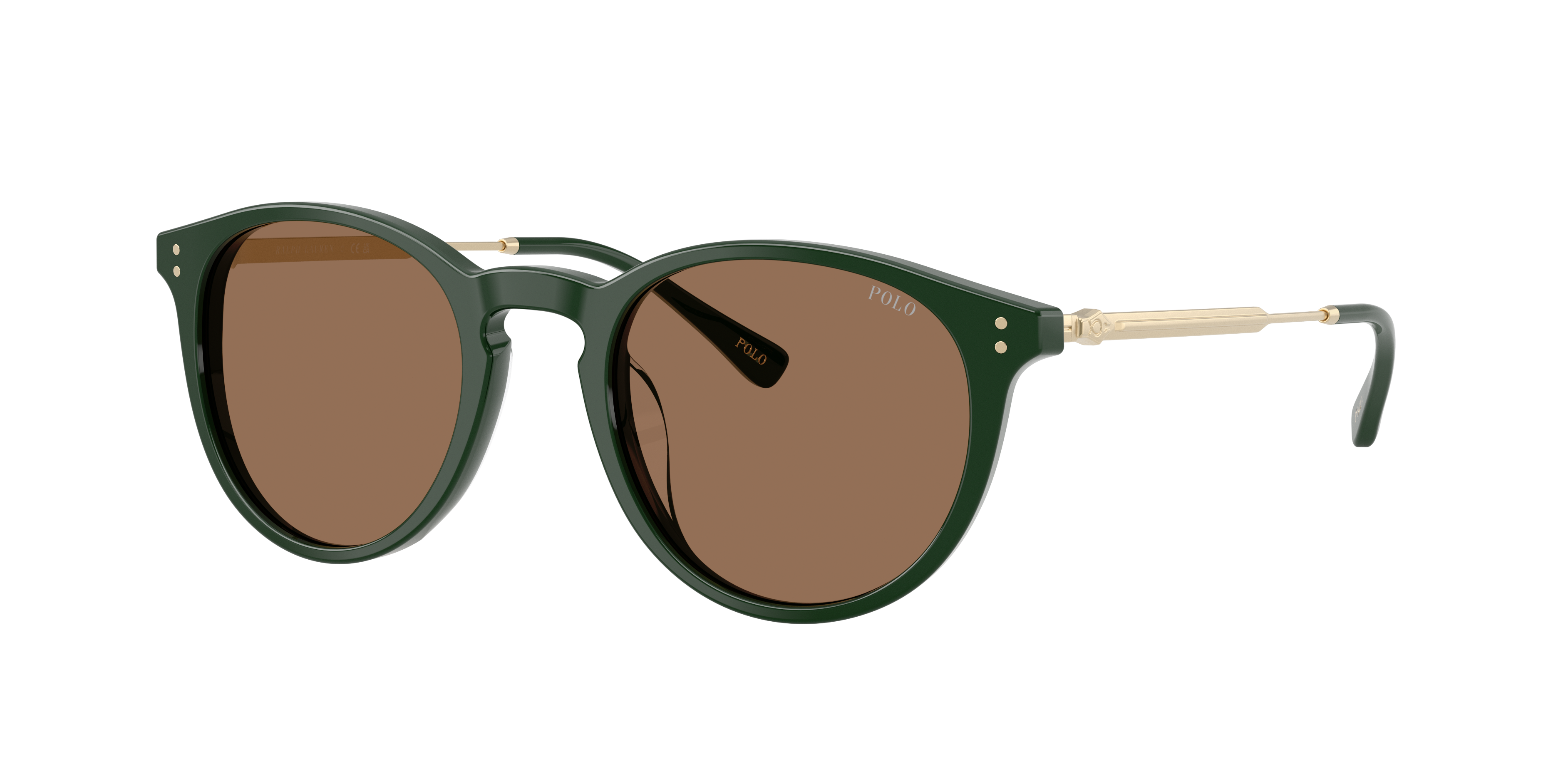 Polo by Ralph Lauren PH4239U - Solid Green, three-quarter view #Colour_Solid Green