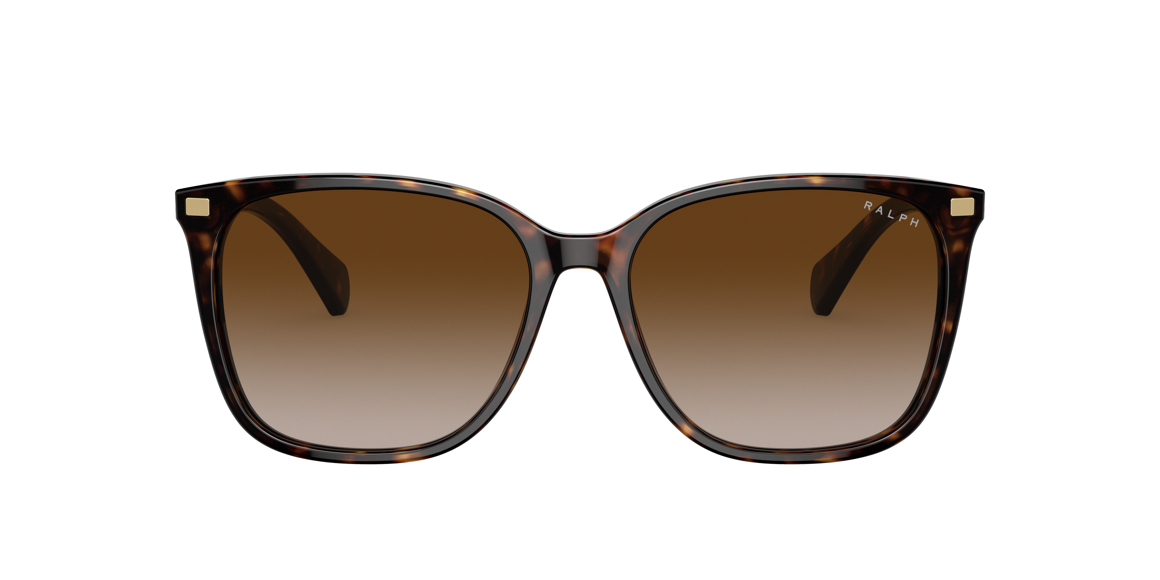Ralph by Ralph Lauren RA5293 in Shiny Dark Havana, front view #Colour_Shiny Dark Havana