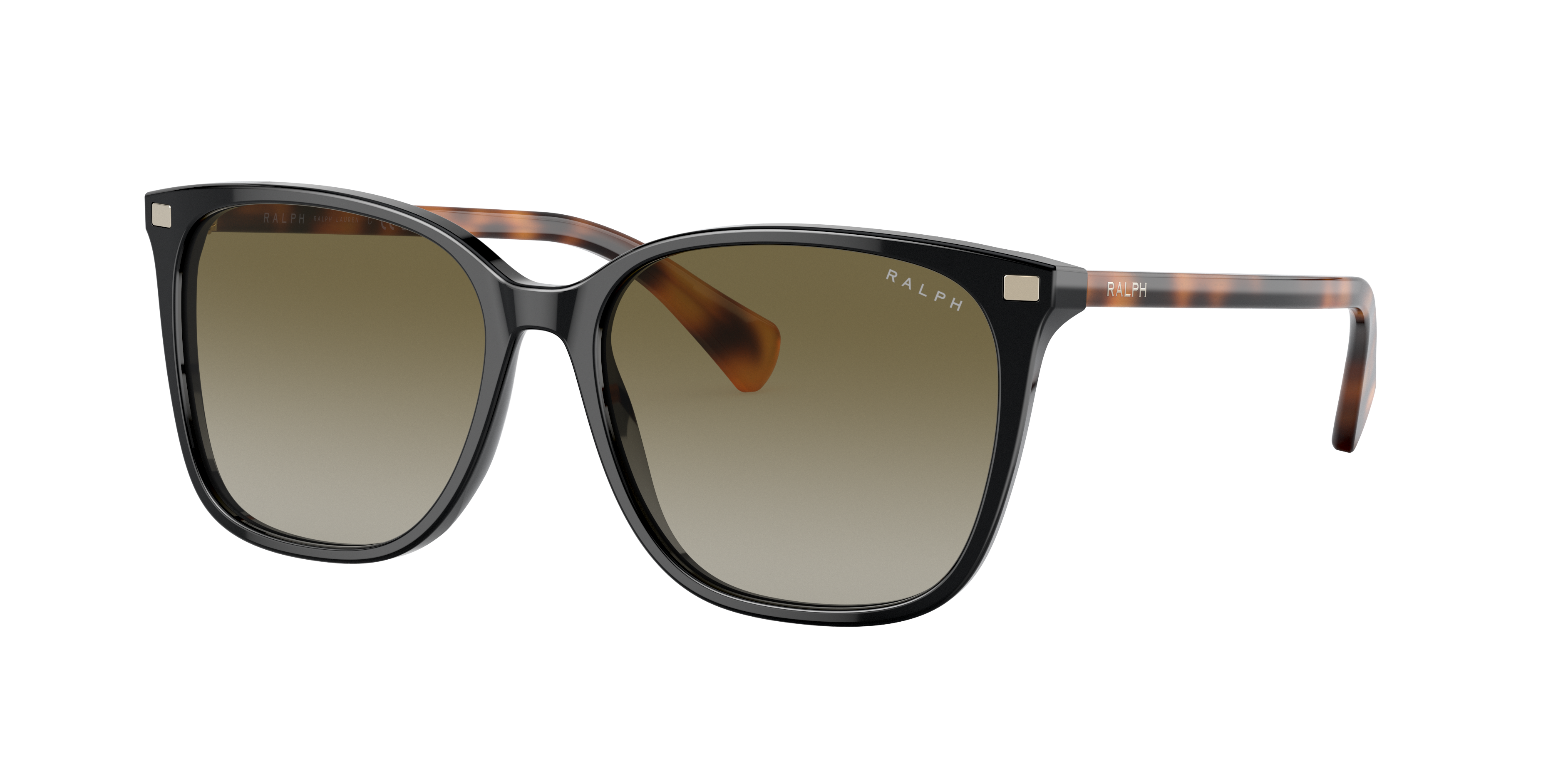 Ralph by Ralph Lauren RA5293 in Shiny Black (60378E), three-quarter view #Colour_Shiny Black (60378E)